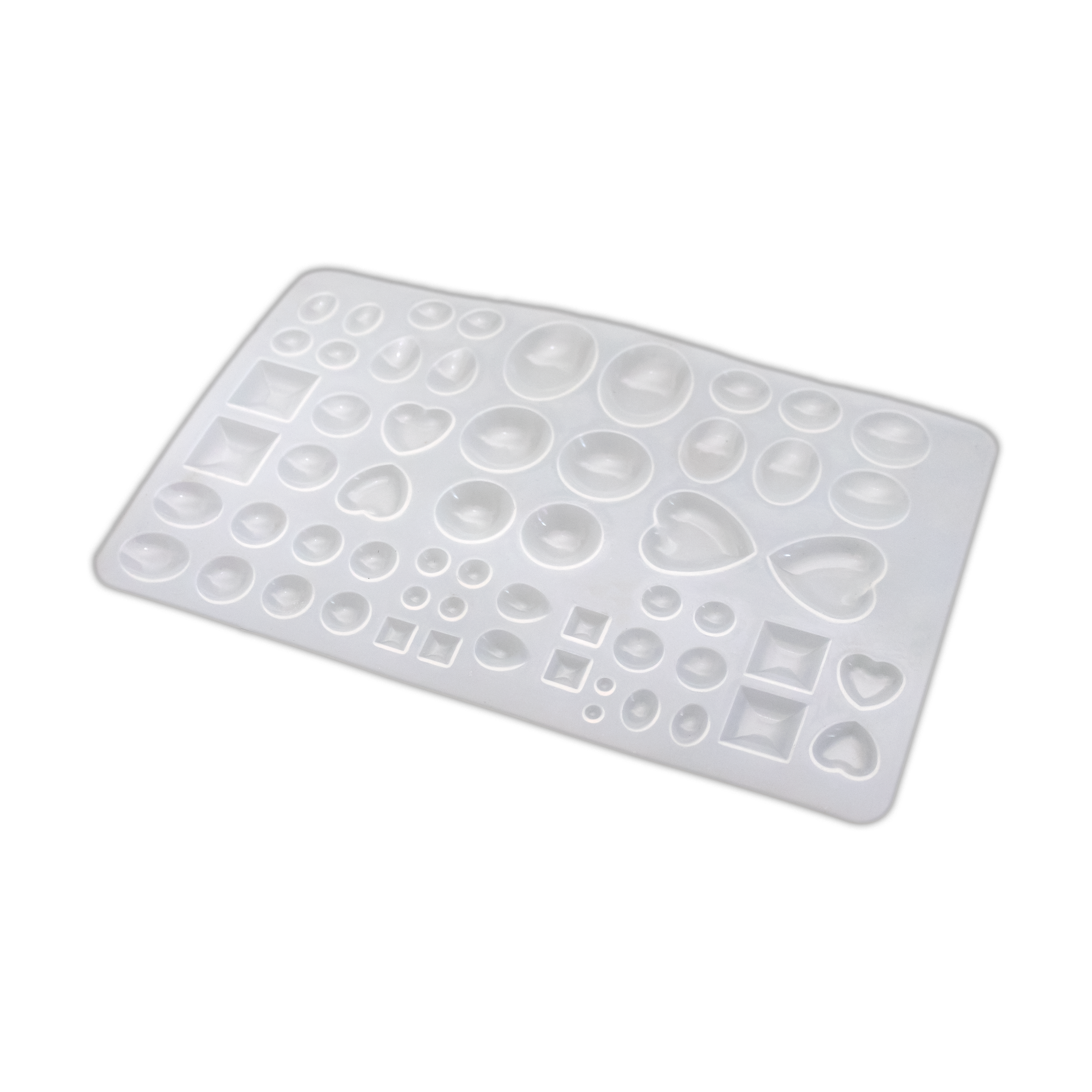 Silicone Mould Assorted Shapes L10 X W6.25inch Approx 1pc