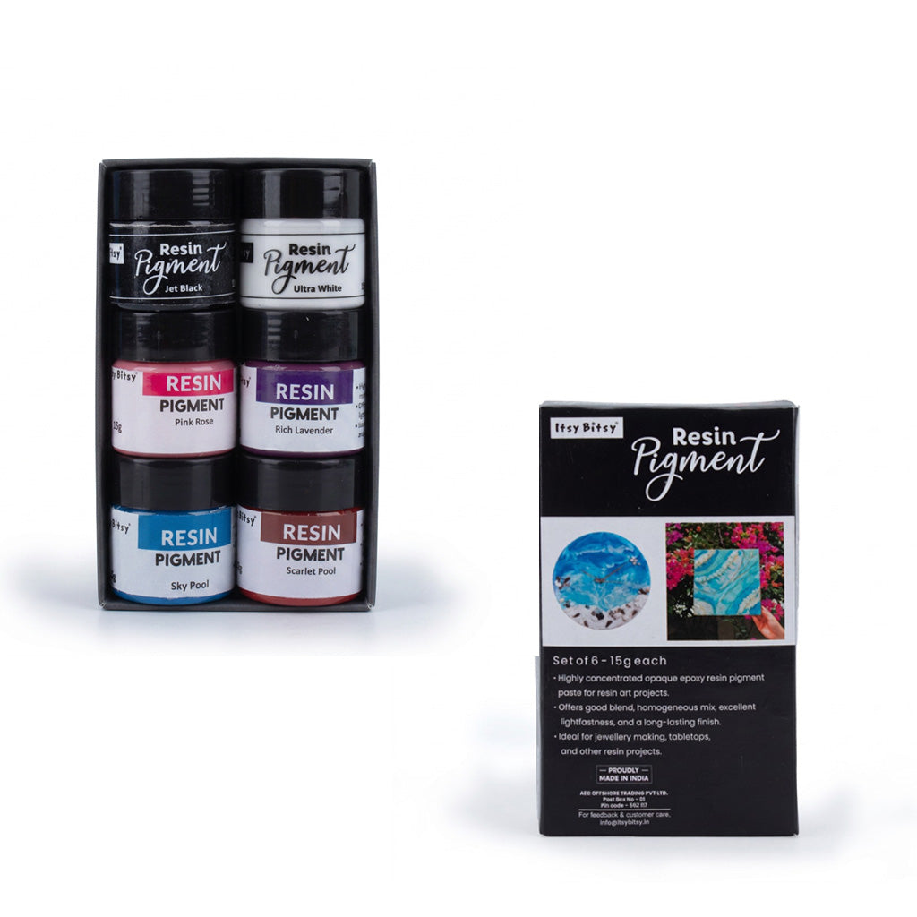 Resin Pigment 6 colours x 15g each