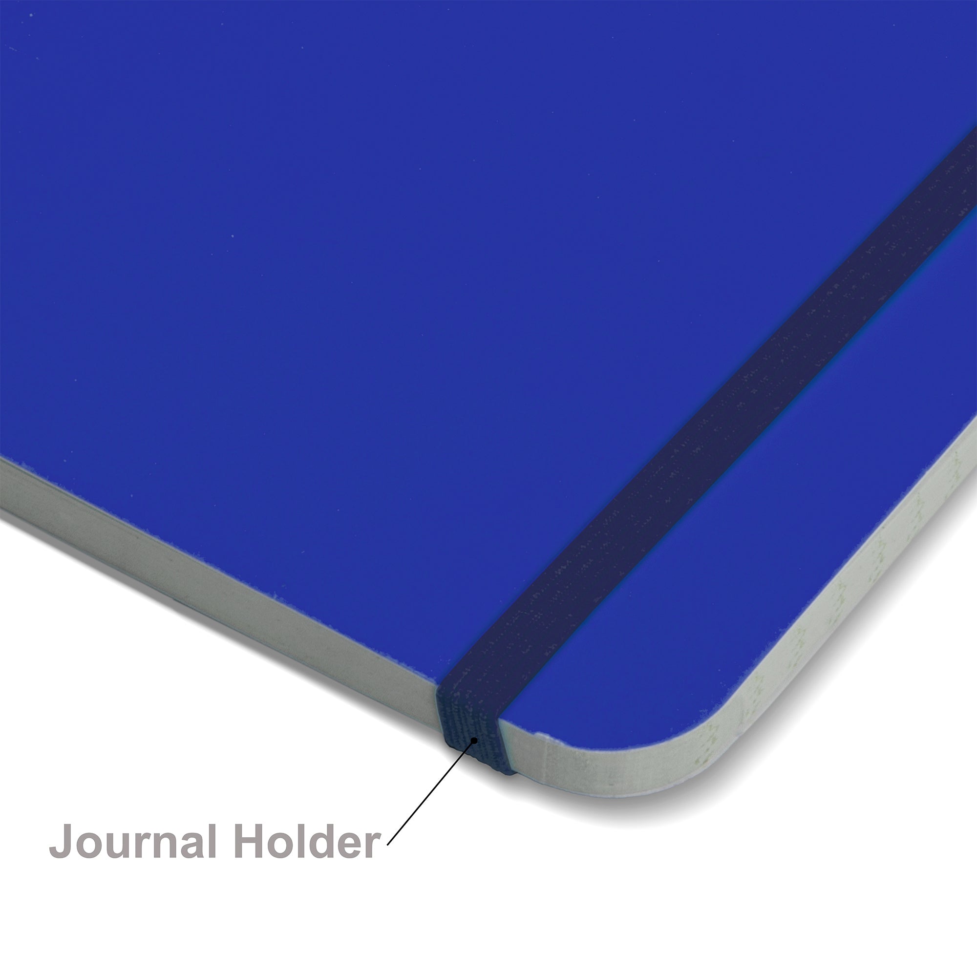 Velvet Series Journal Ruled Pages with Elastic Band Closure Blue 70gsm 70 Sheets