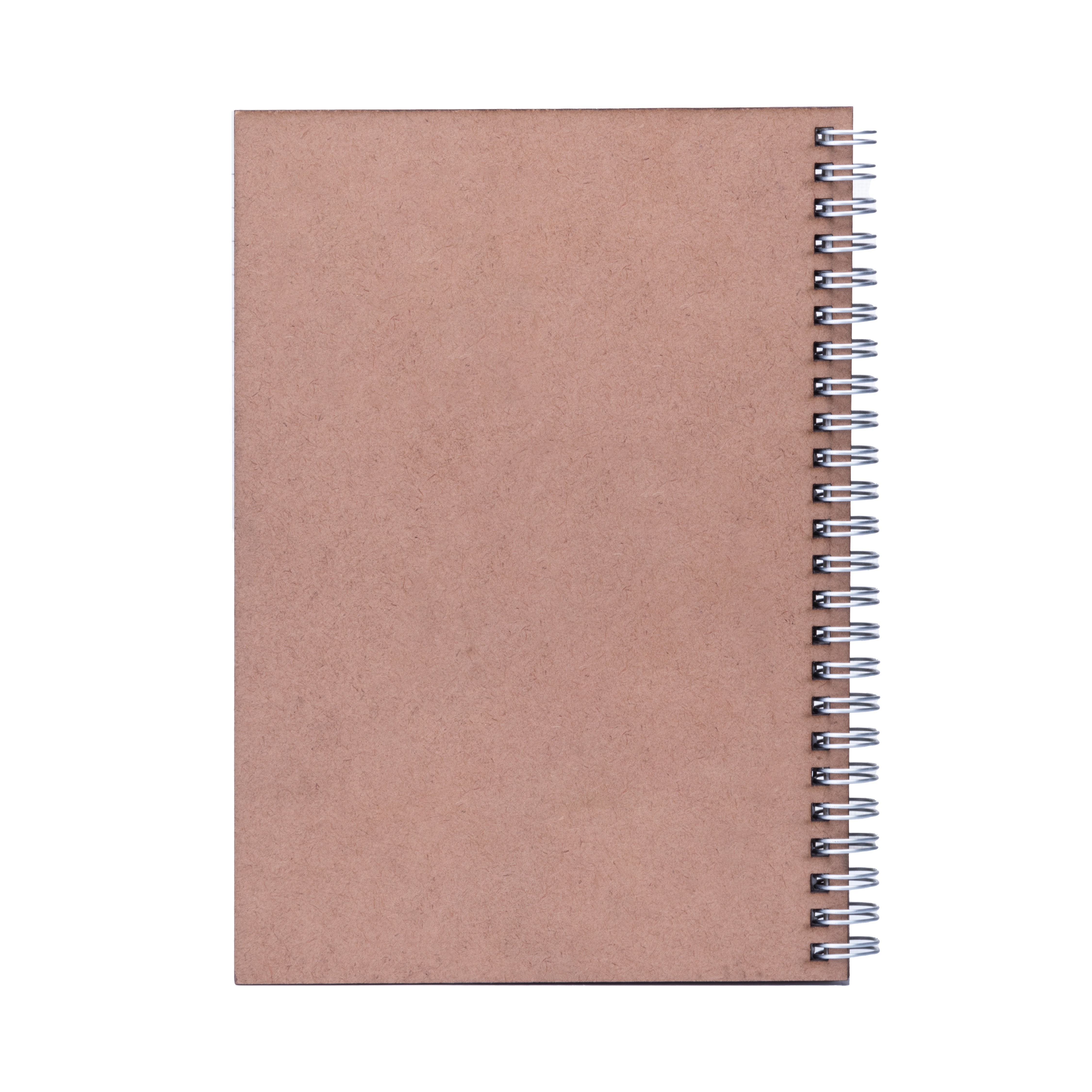 Wire-O Notebook with Pre-marked MDF Cover Floral Mandala 115gsm Artist Paper 80pages 1Book