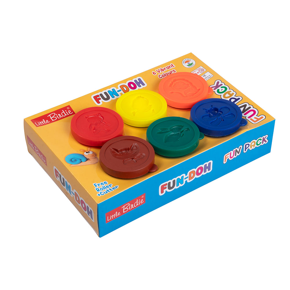 Modelling Dough - Vibrant | 6 Colours set 50gm each