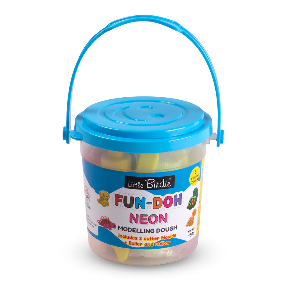 Modelling Dough Neon - 6 Colours Set 25gm Each