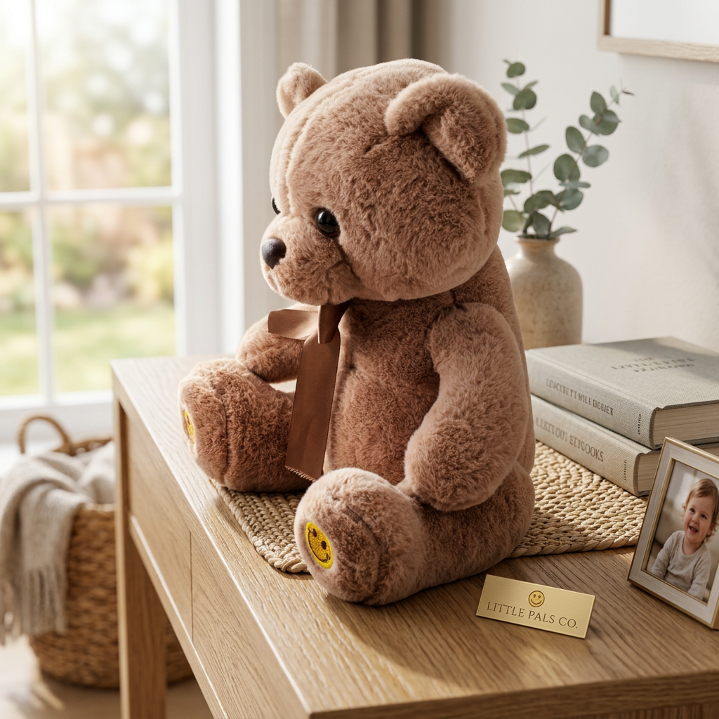 Soft Toy Teddy Bear Assorted Colours 12.9inch 1pc