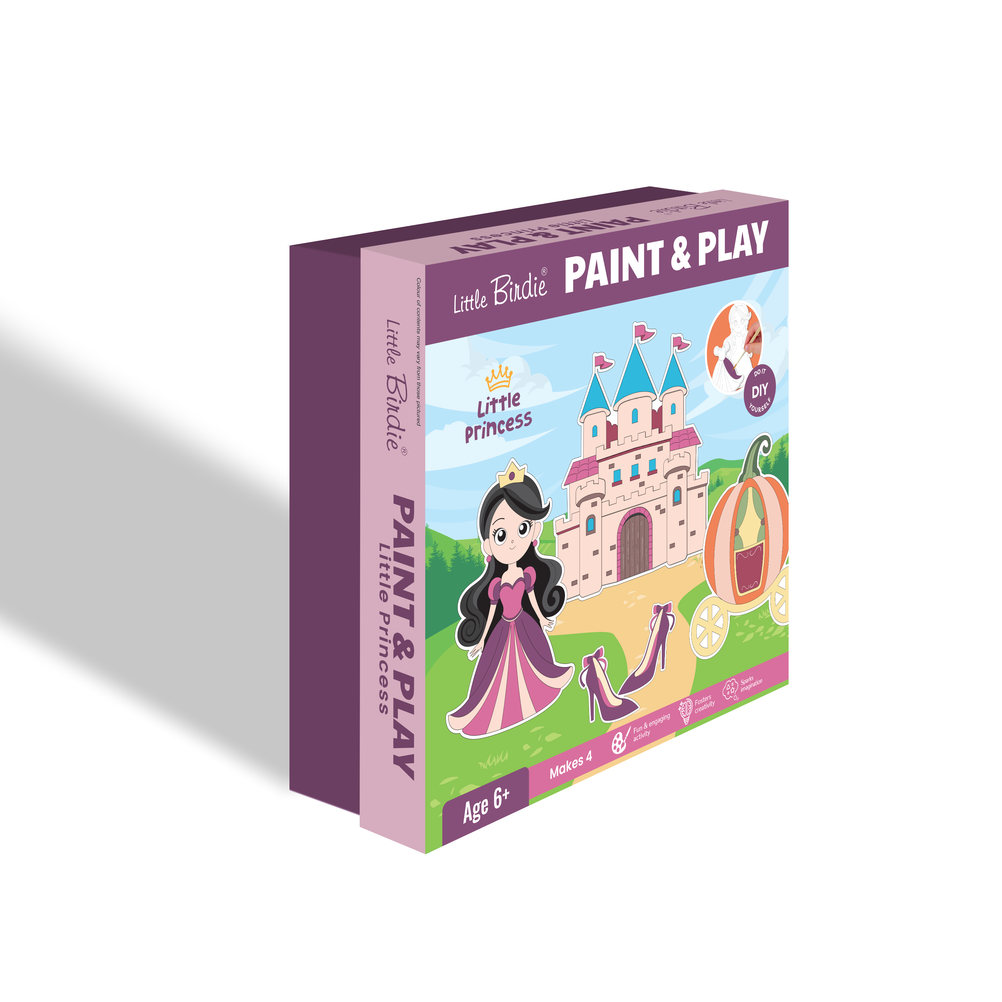 DIY Paint and Play Kit - Little Princess, 1 Box