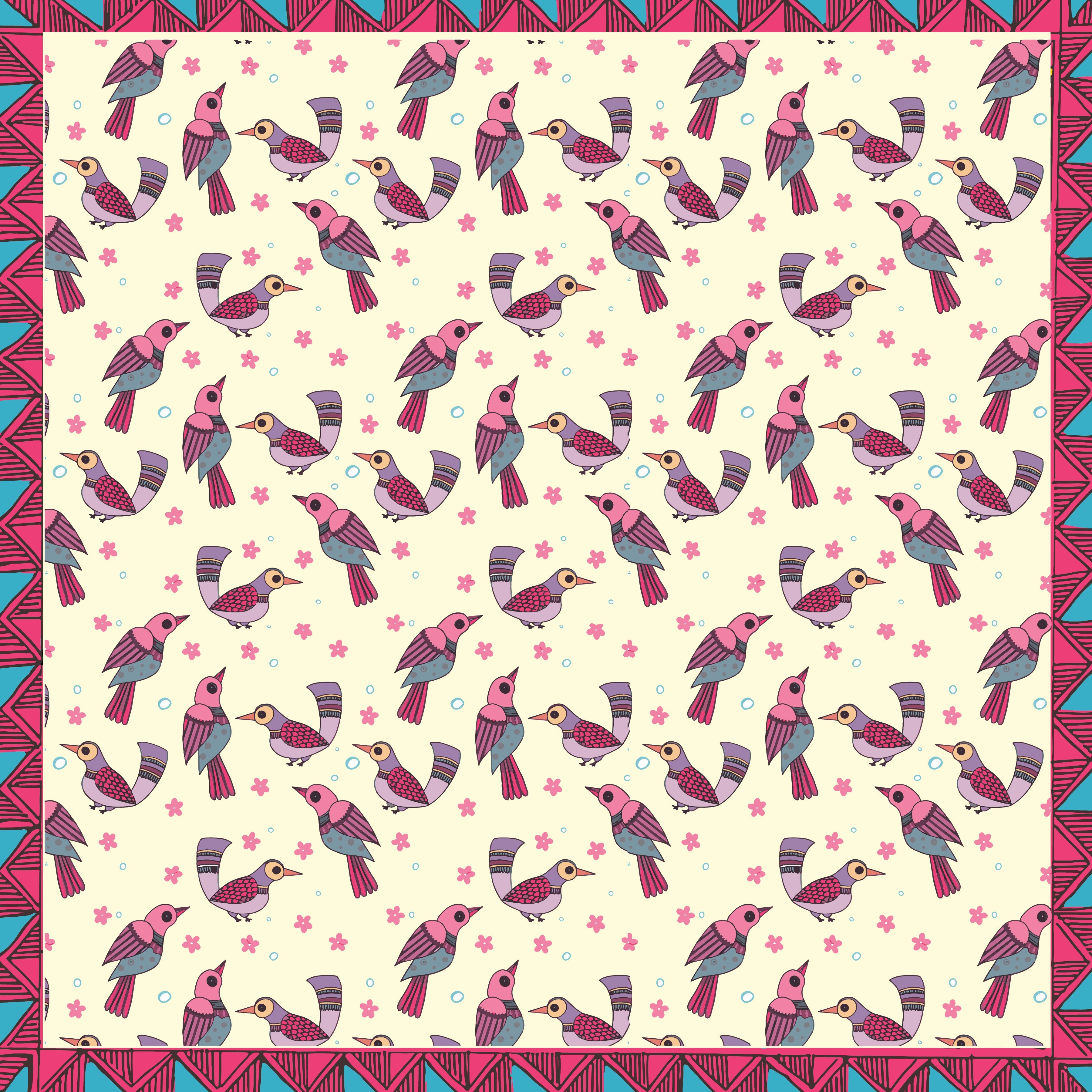 Paper Pack Madhubani 12 X 12inch 250gsm 12 Sheet
