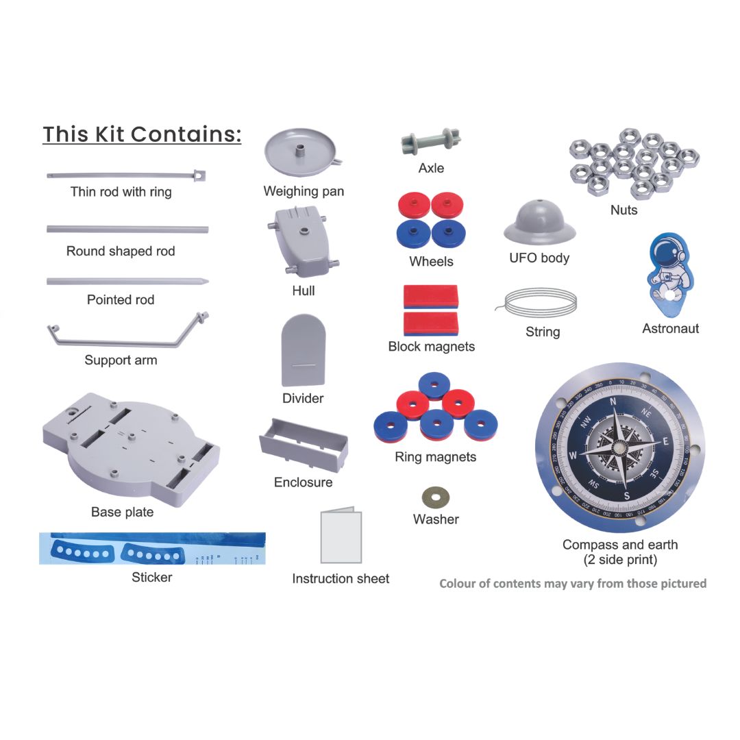 DIY Anti-Gravity Magnetic Levitation Kit 12 Activities 1 Box