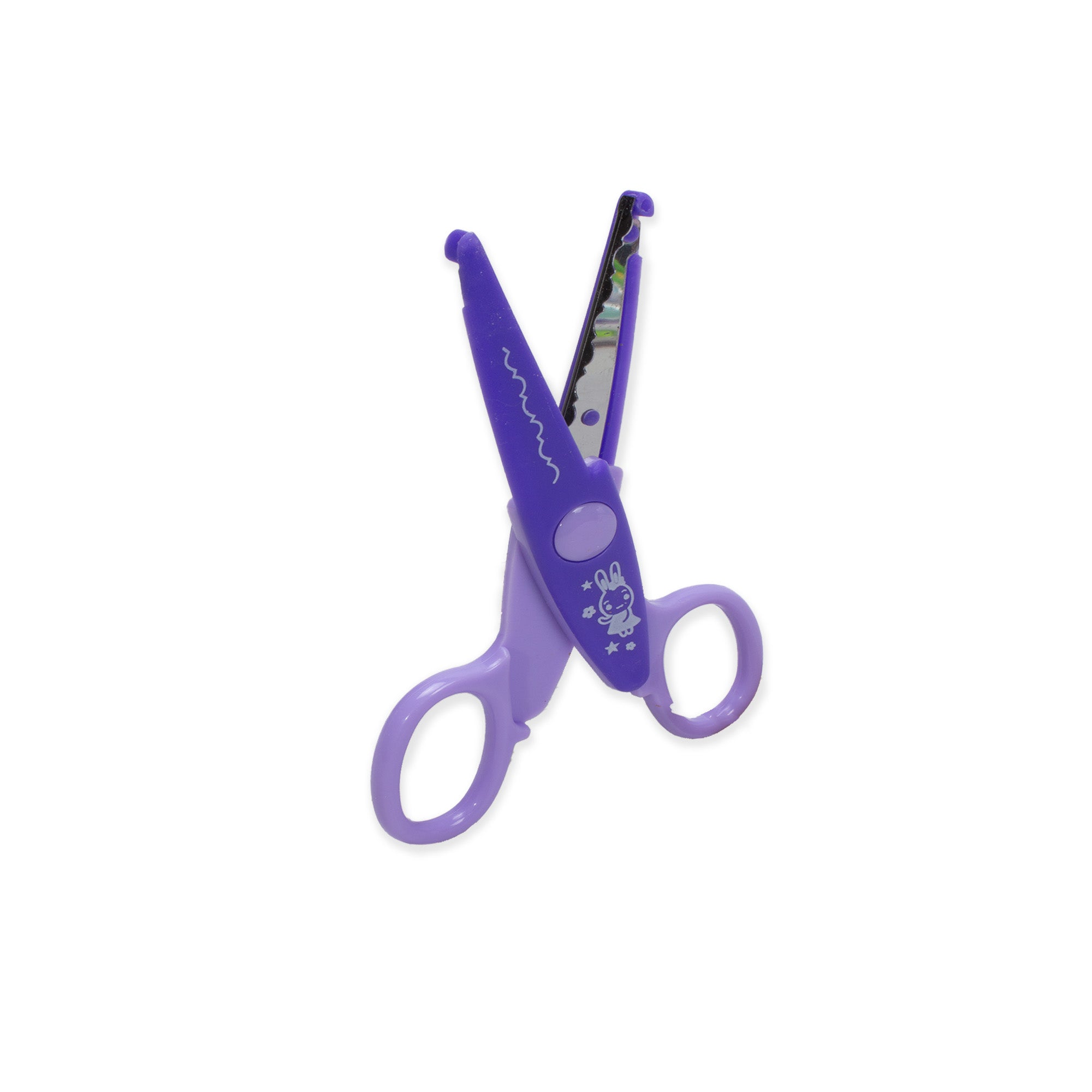 Kids Scissors Ornate Curve Design Cutting 1pcs (Assorted)