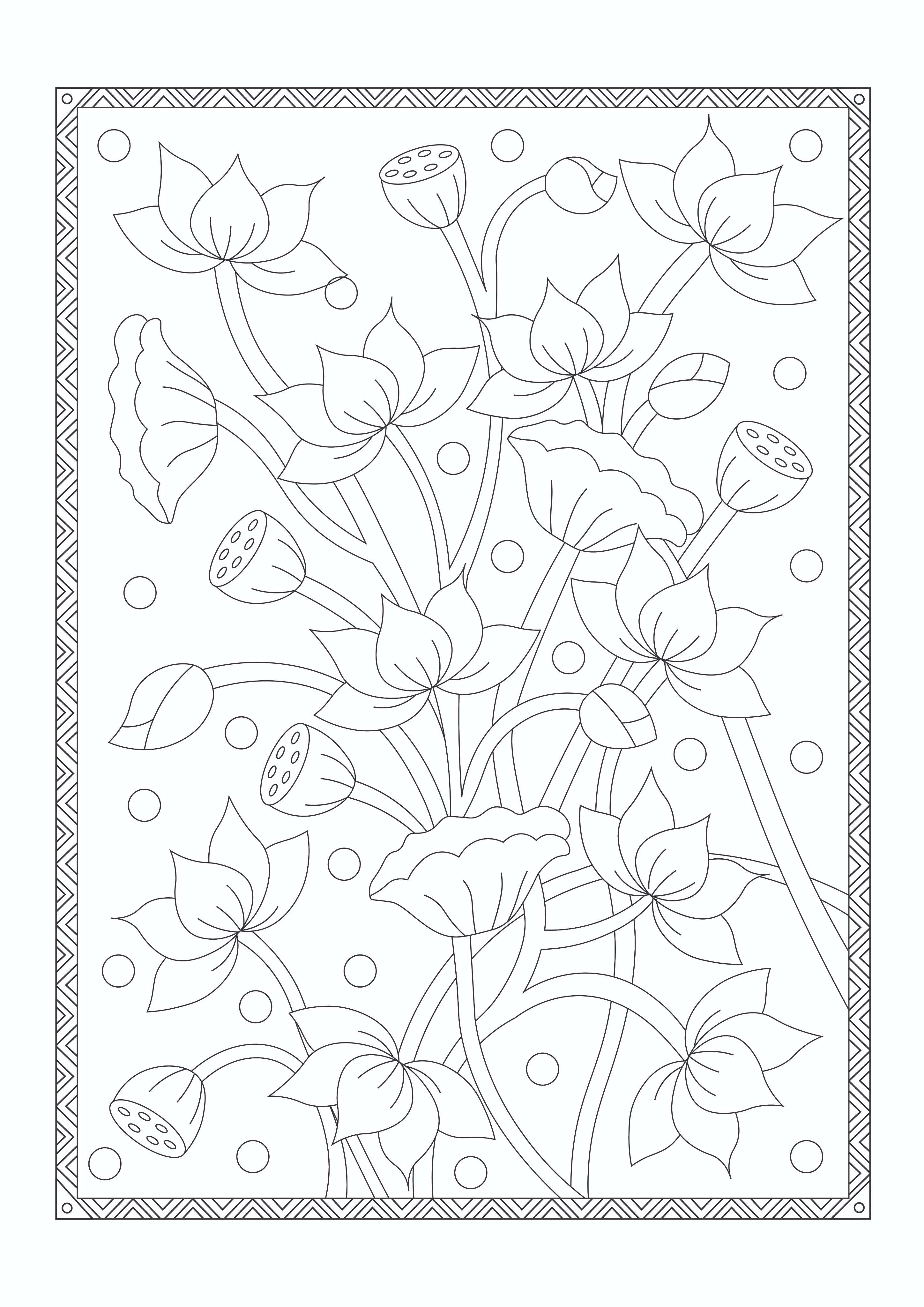 Arts of India Colouring Book