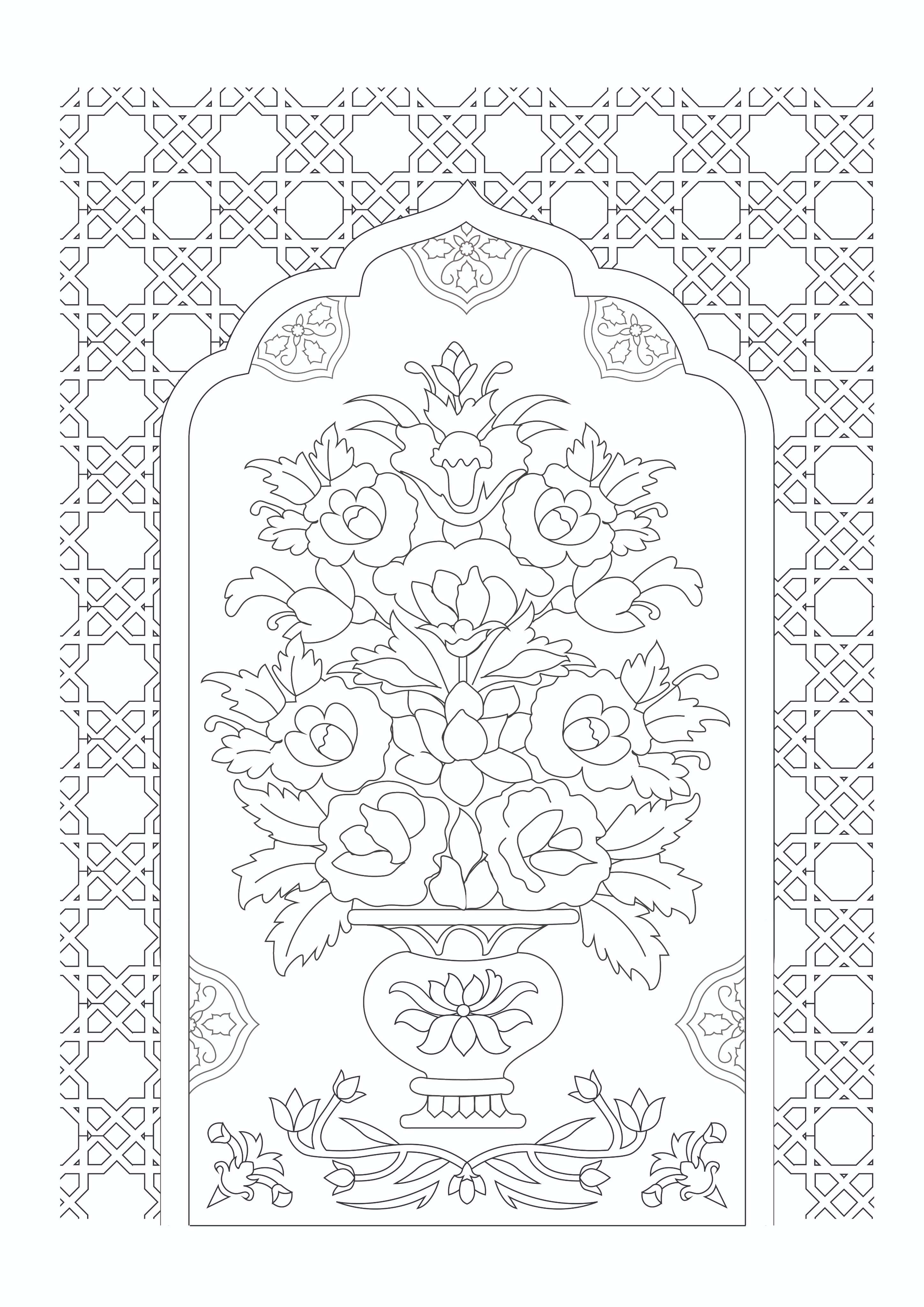 Arts of India Colouring Book