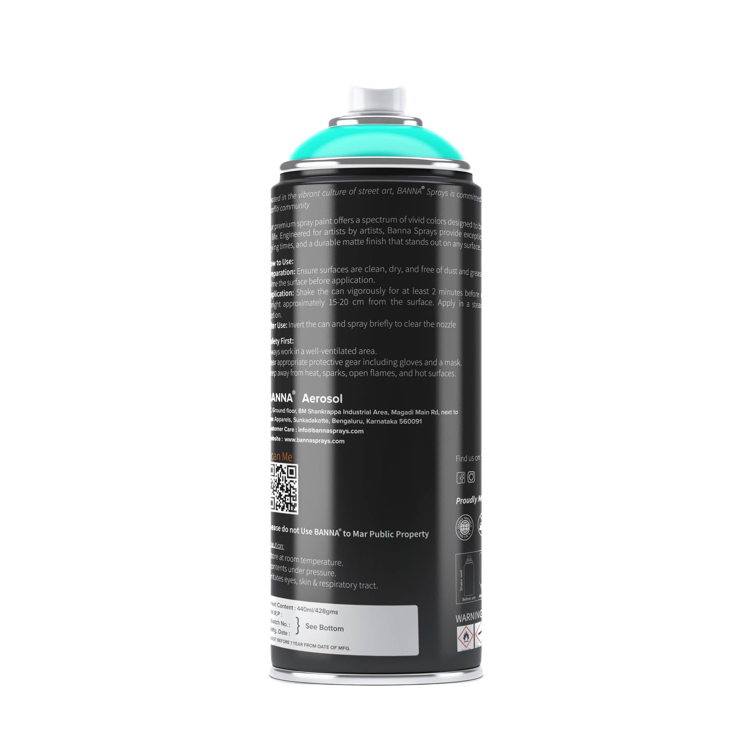 Graffiti Spray Paint Riviera 400ml Bottle