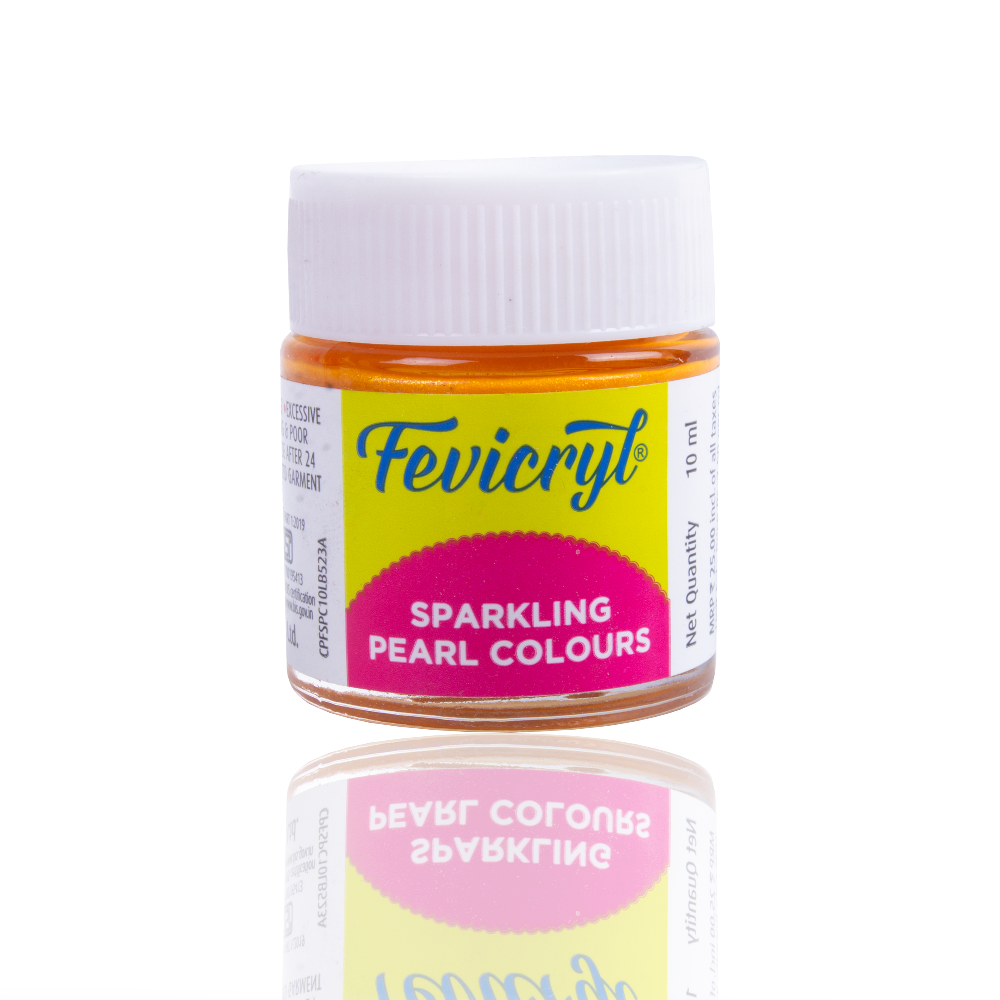 Fevicryl Color Sparkling Pearl Golden Yellow 10ml