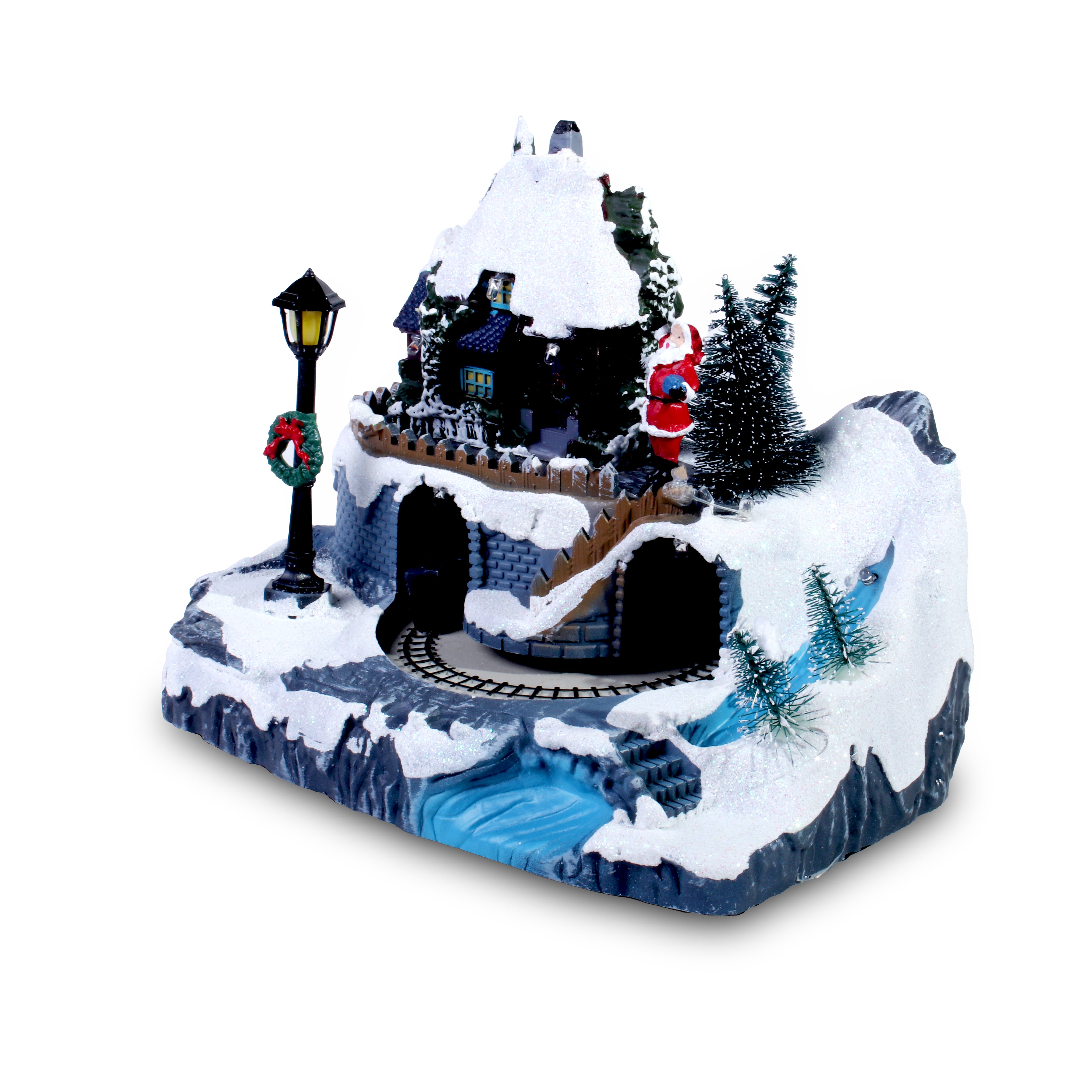 Led Musical Christmas House Assorted 1Pc