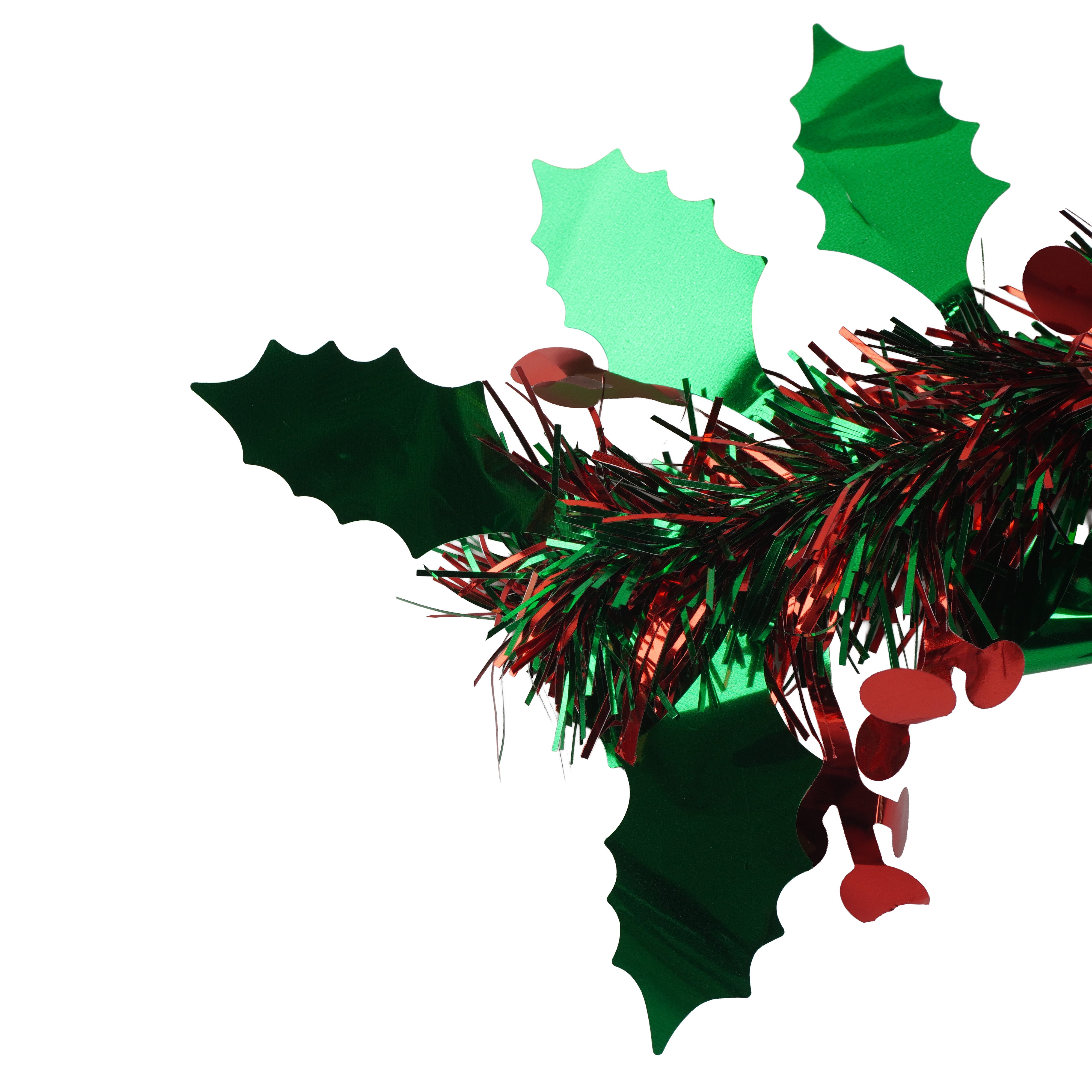 Tinsel Holly 6cm 10ply 2 Meter
