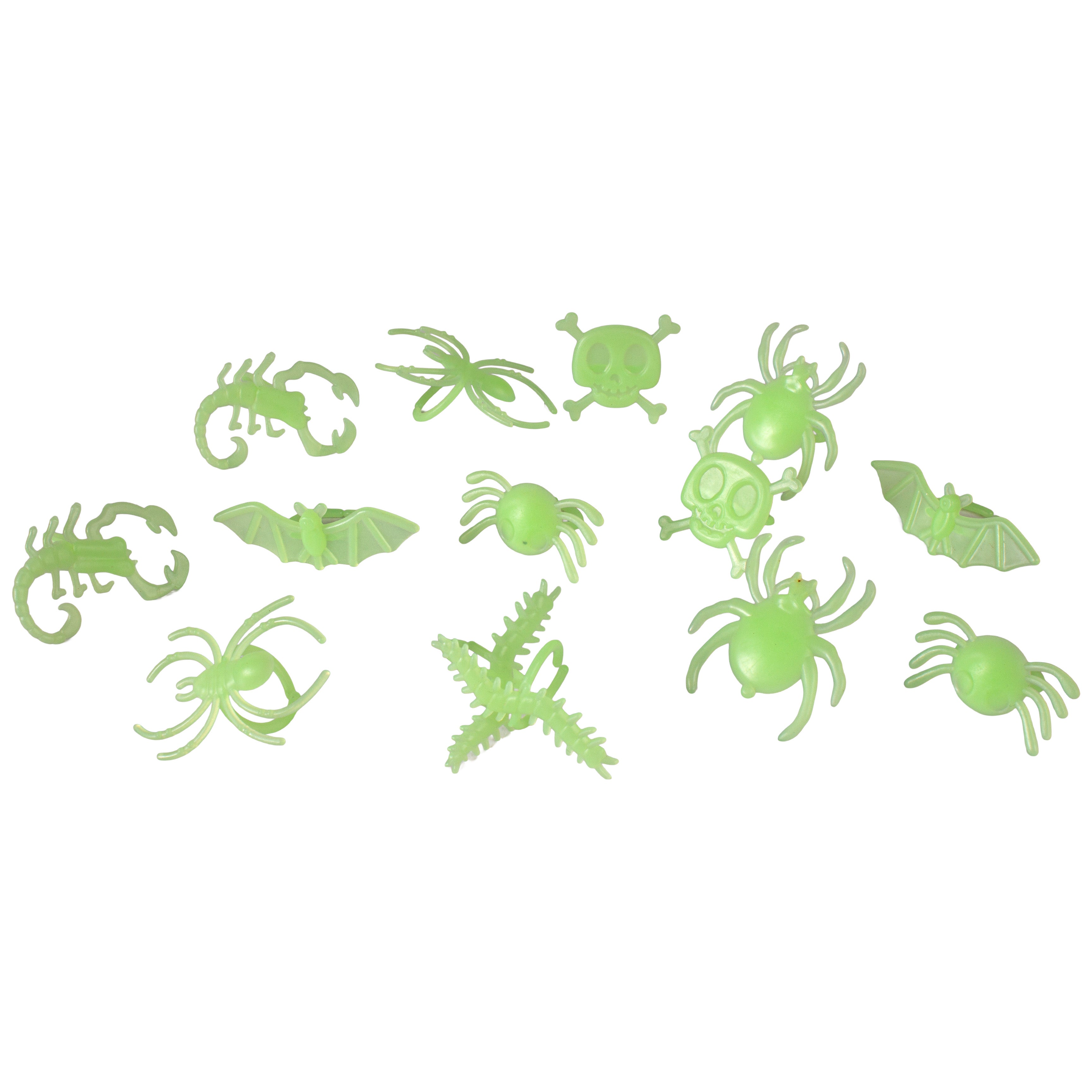 Glow in the Dark - Halloween Finger Rings 14pcs