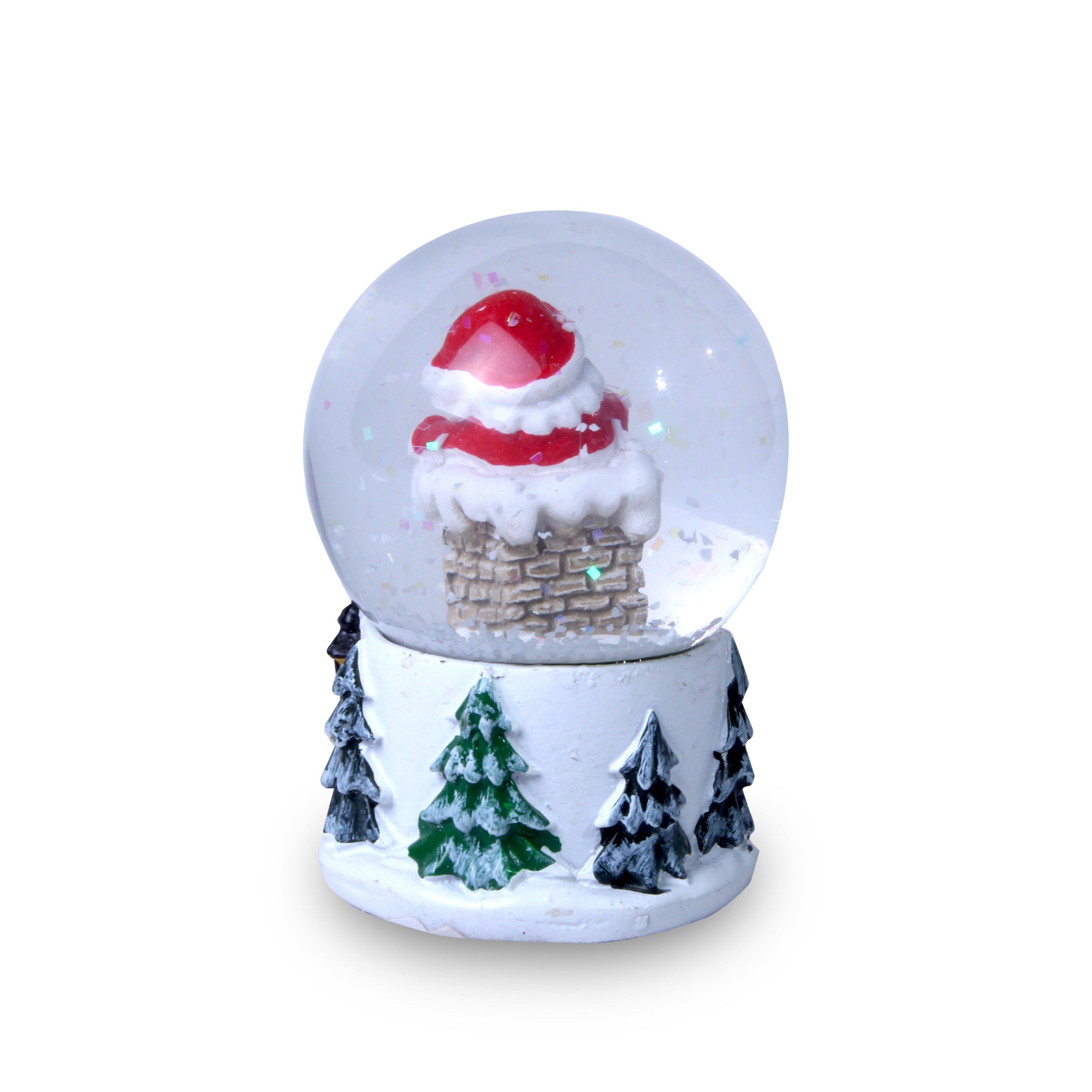 Waterball Wintery Santa Assorted (H-2.5 Inches approx. L-2 inches approx)