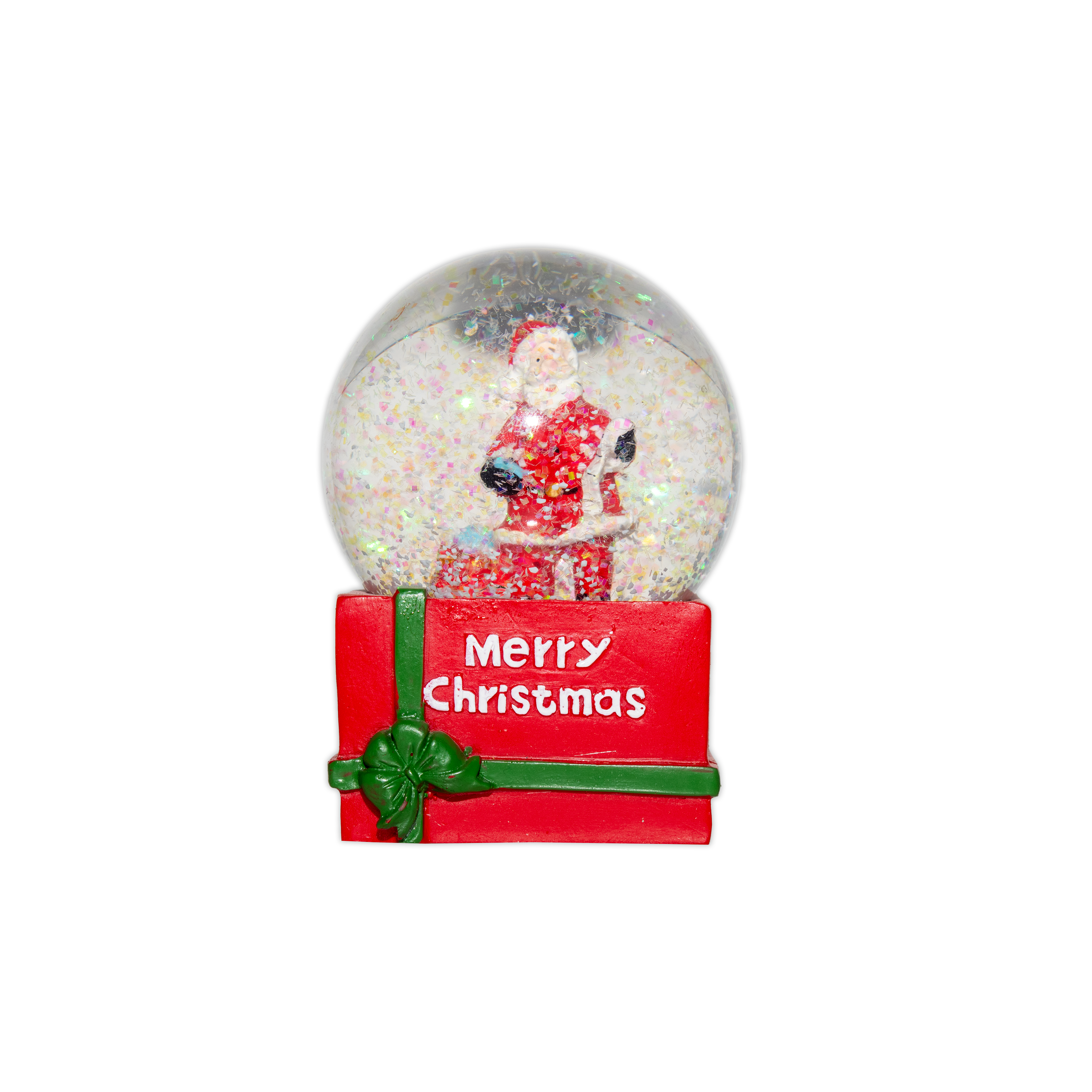 Waterball Square Base Santa Assorted Design