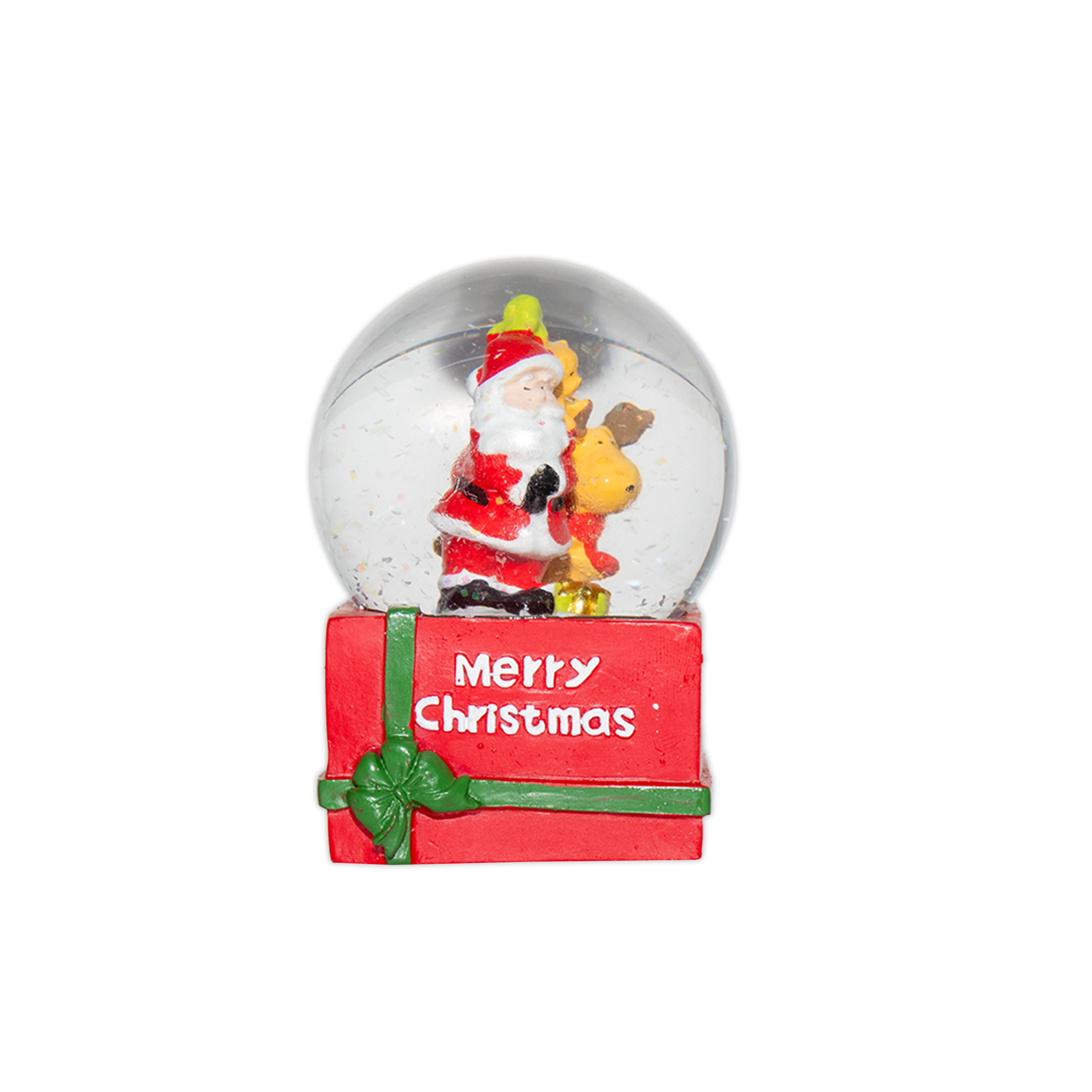 Waterball Square Base Santa Assorted Design