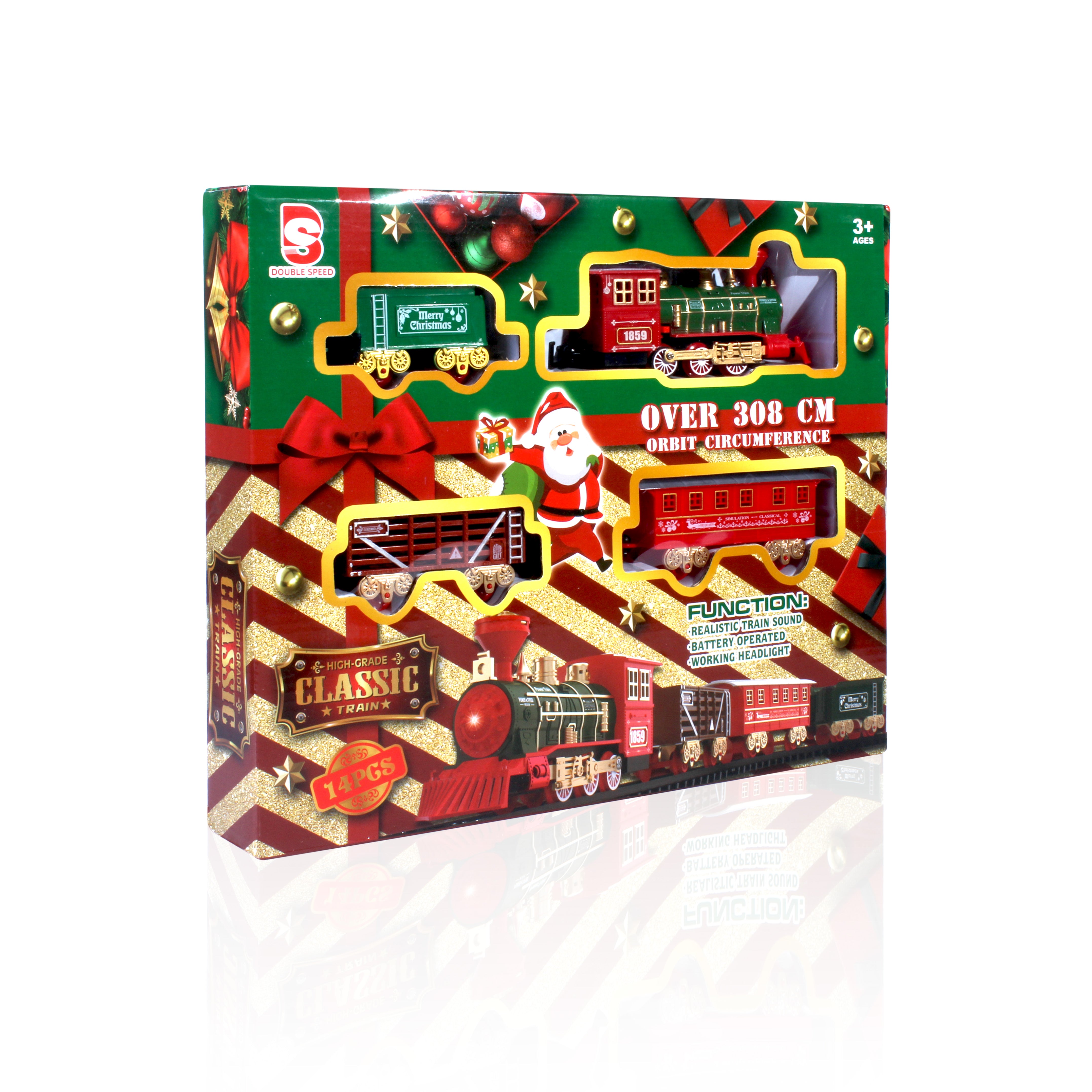 Christmas Classic Train Set 14Pc Box