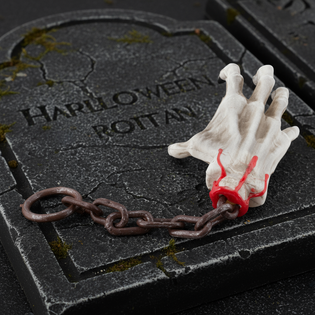 Zombie Hand with Chain 1 pc