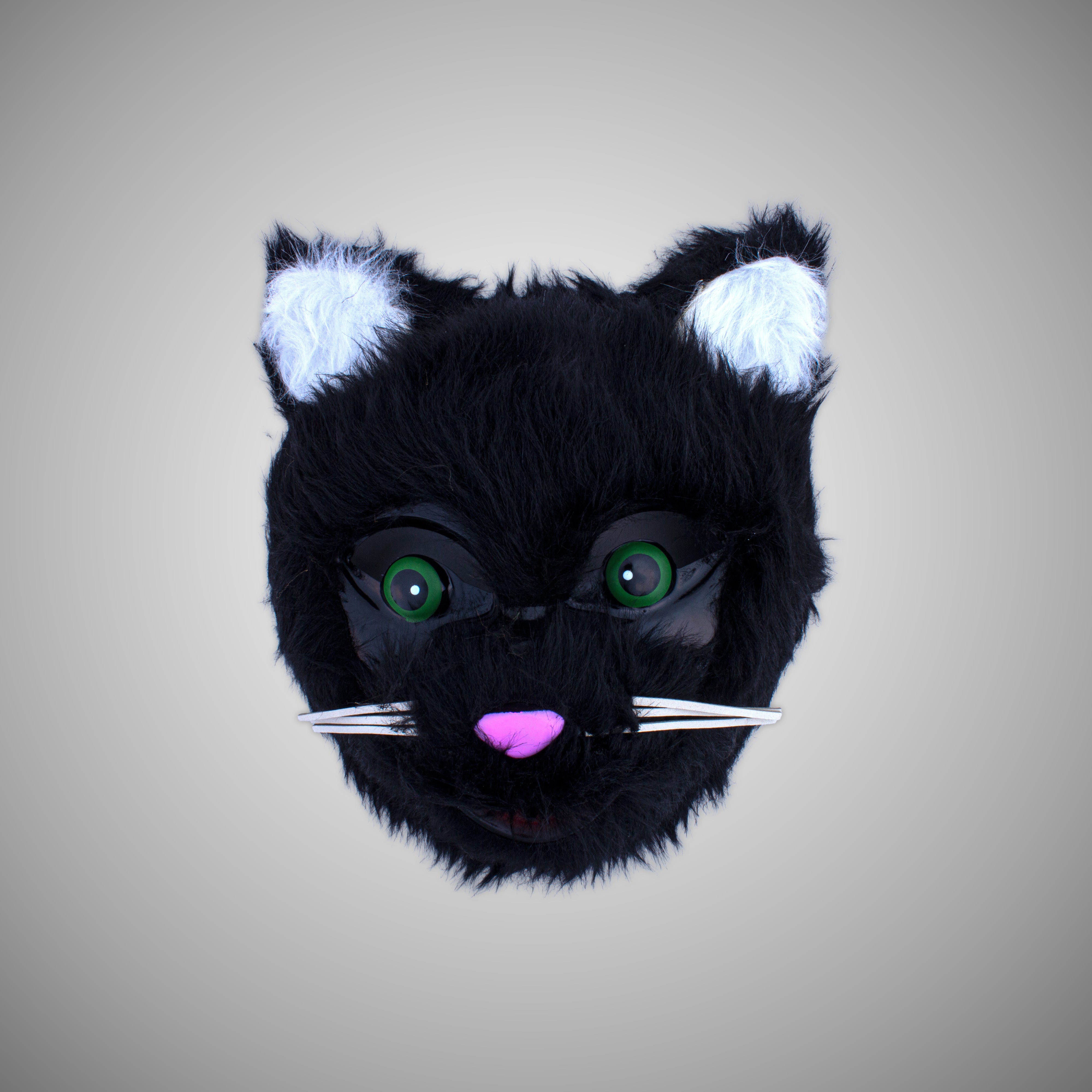 Animal Mask Black Fox 1pc