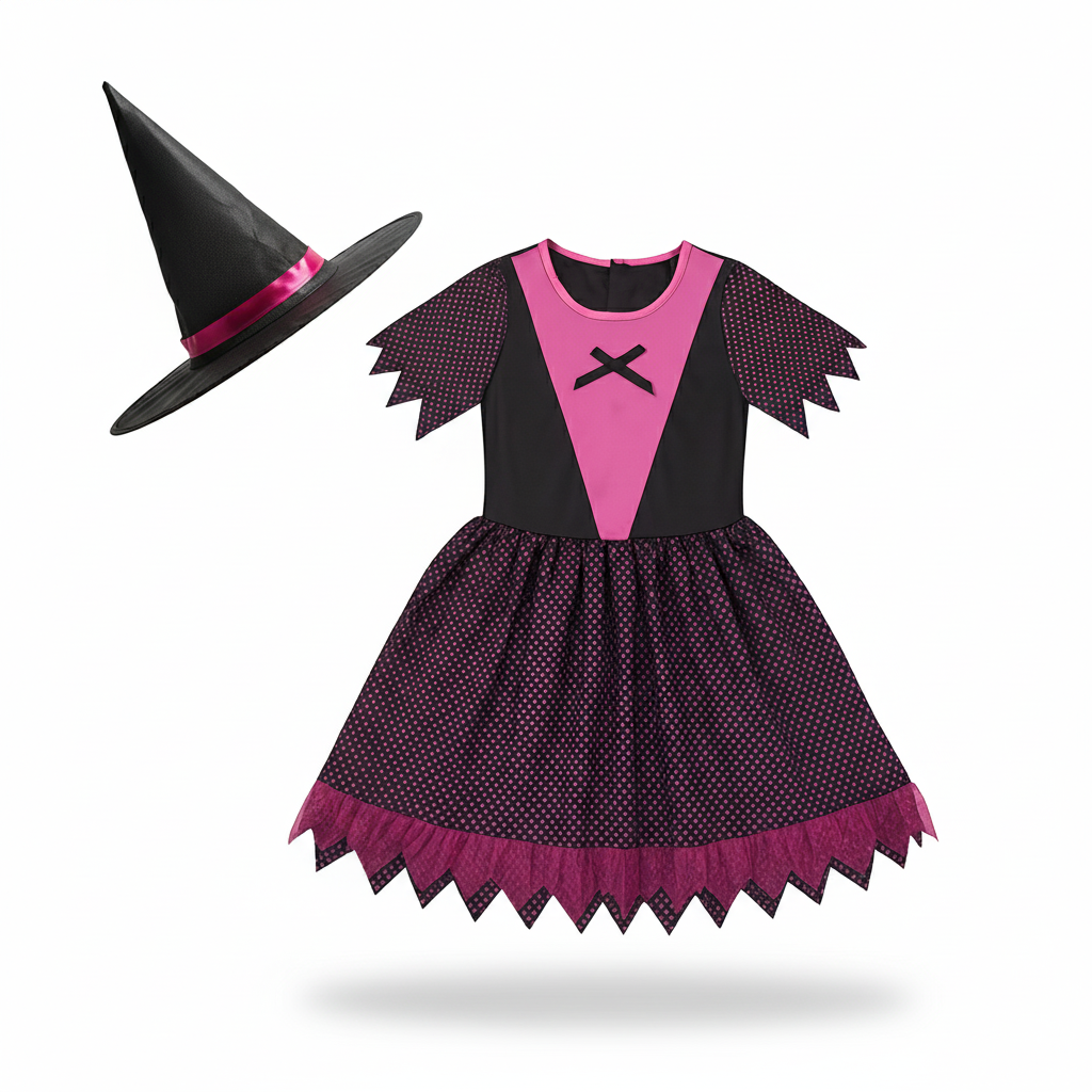 Witch Costume for Kids Sugerplum Sorceress S Size 1pc