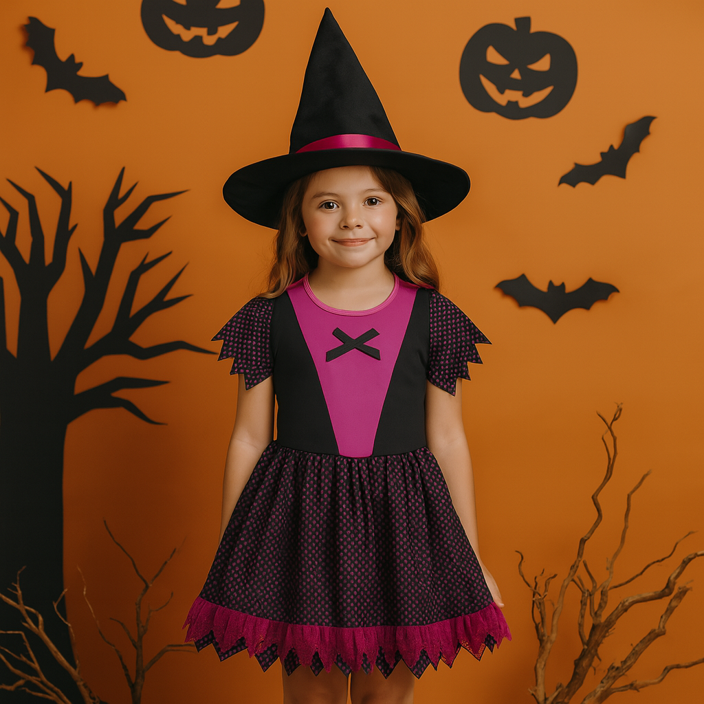 Witch Costume for Kids Sugerplum Sorceress S Size 1pc