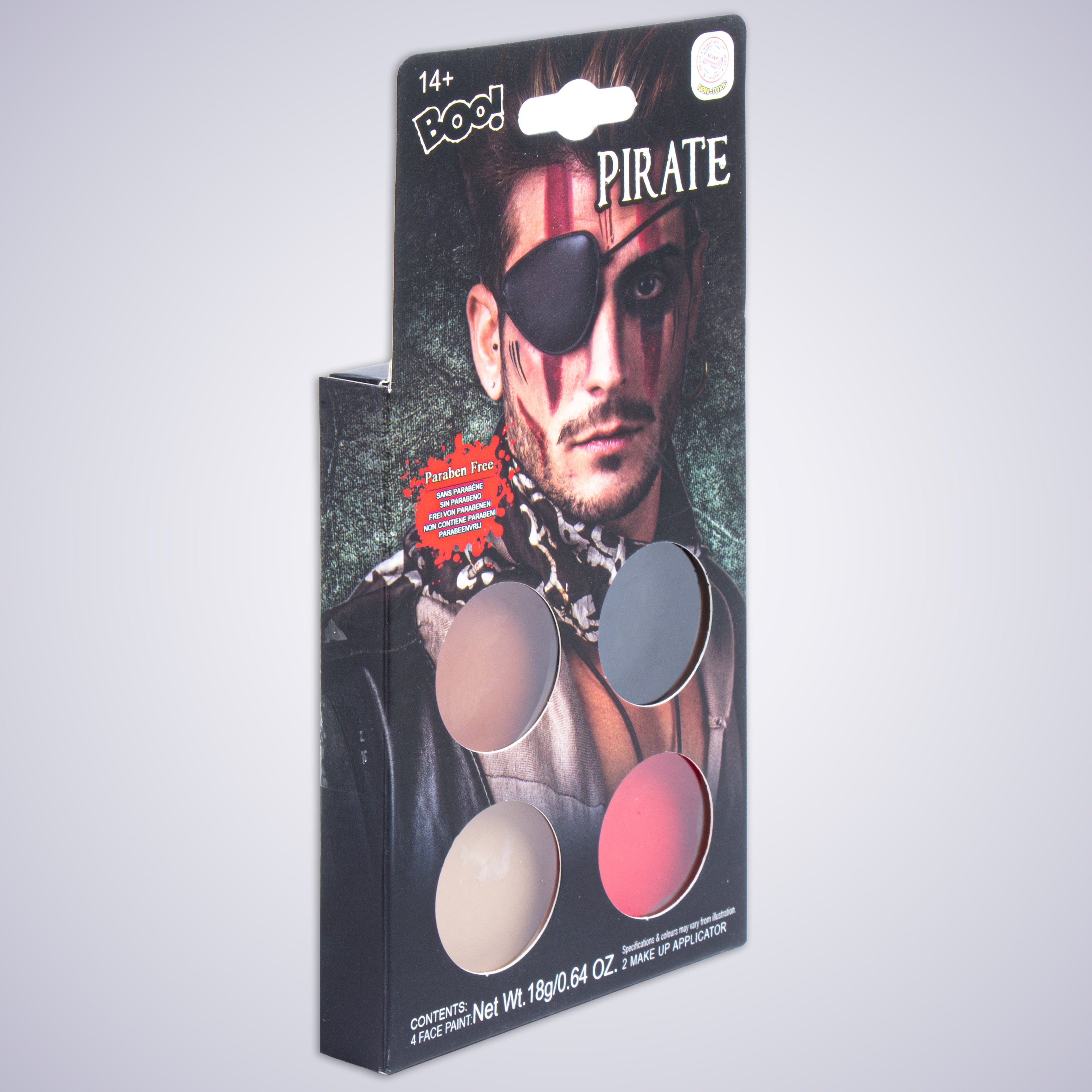 Halloween Make up kit Pirate 1Pack