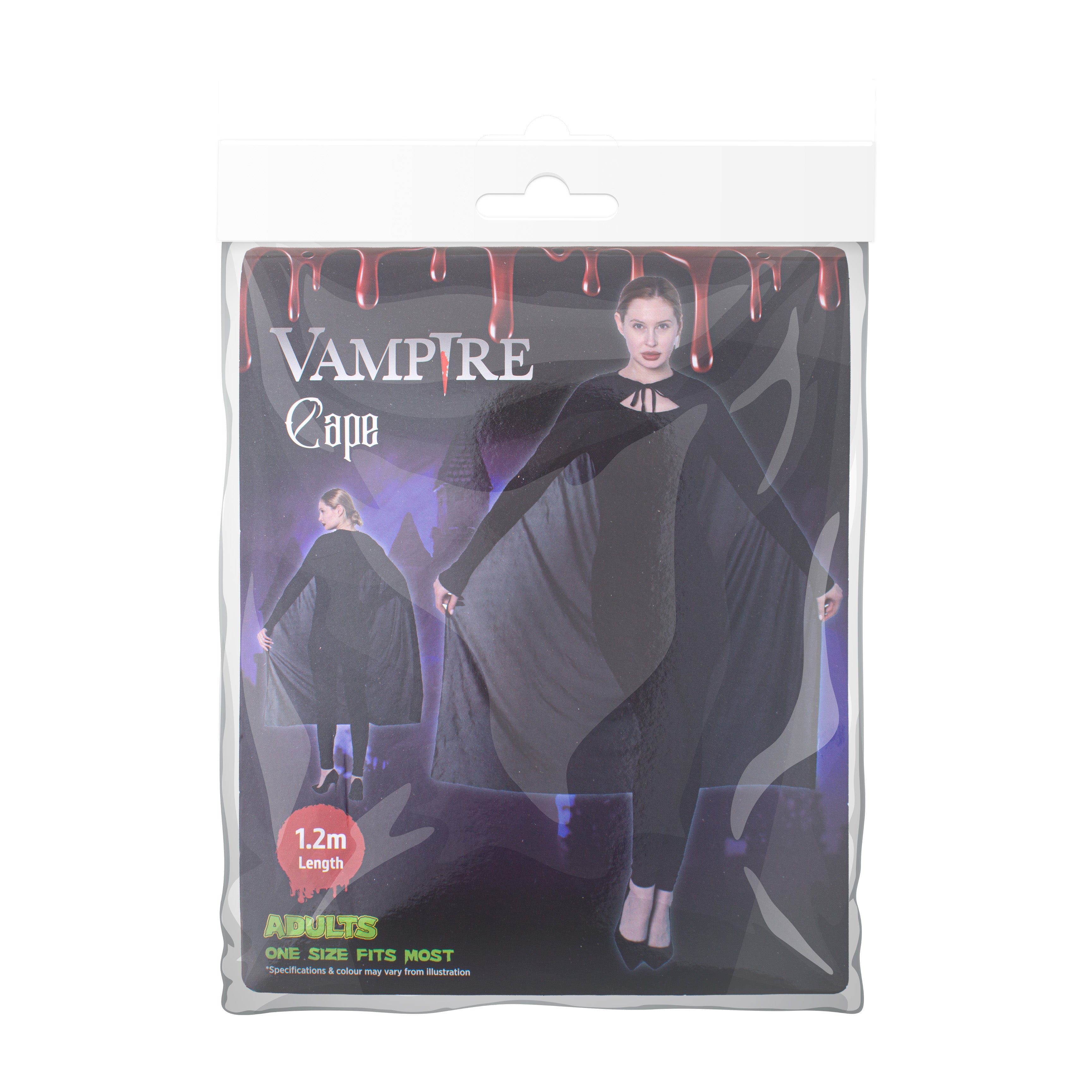 Vampire Cape Lengh 1.2m 1pc
