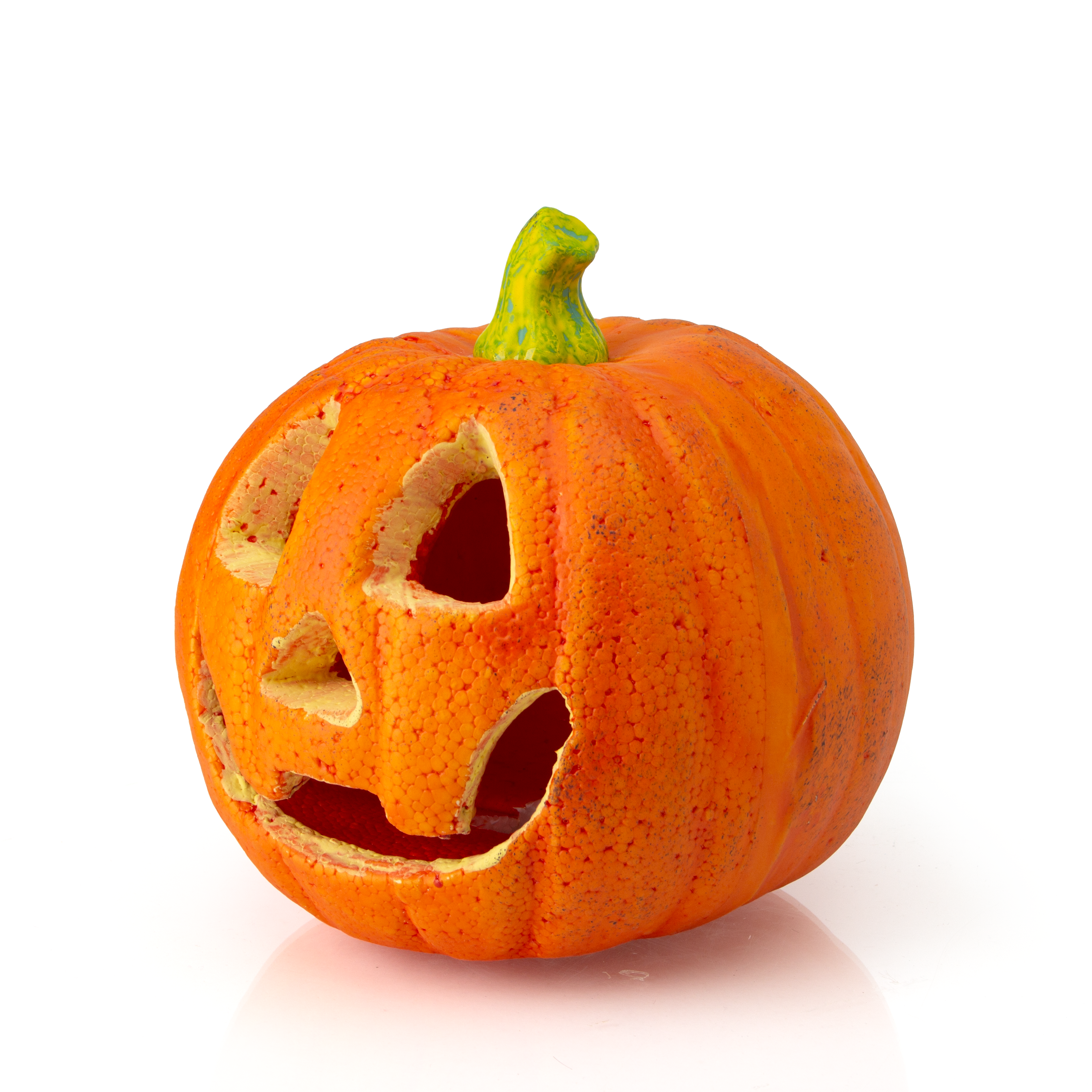 Halloween Pumpkin with Red LED Light 1pc