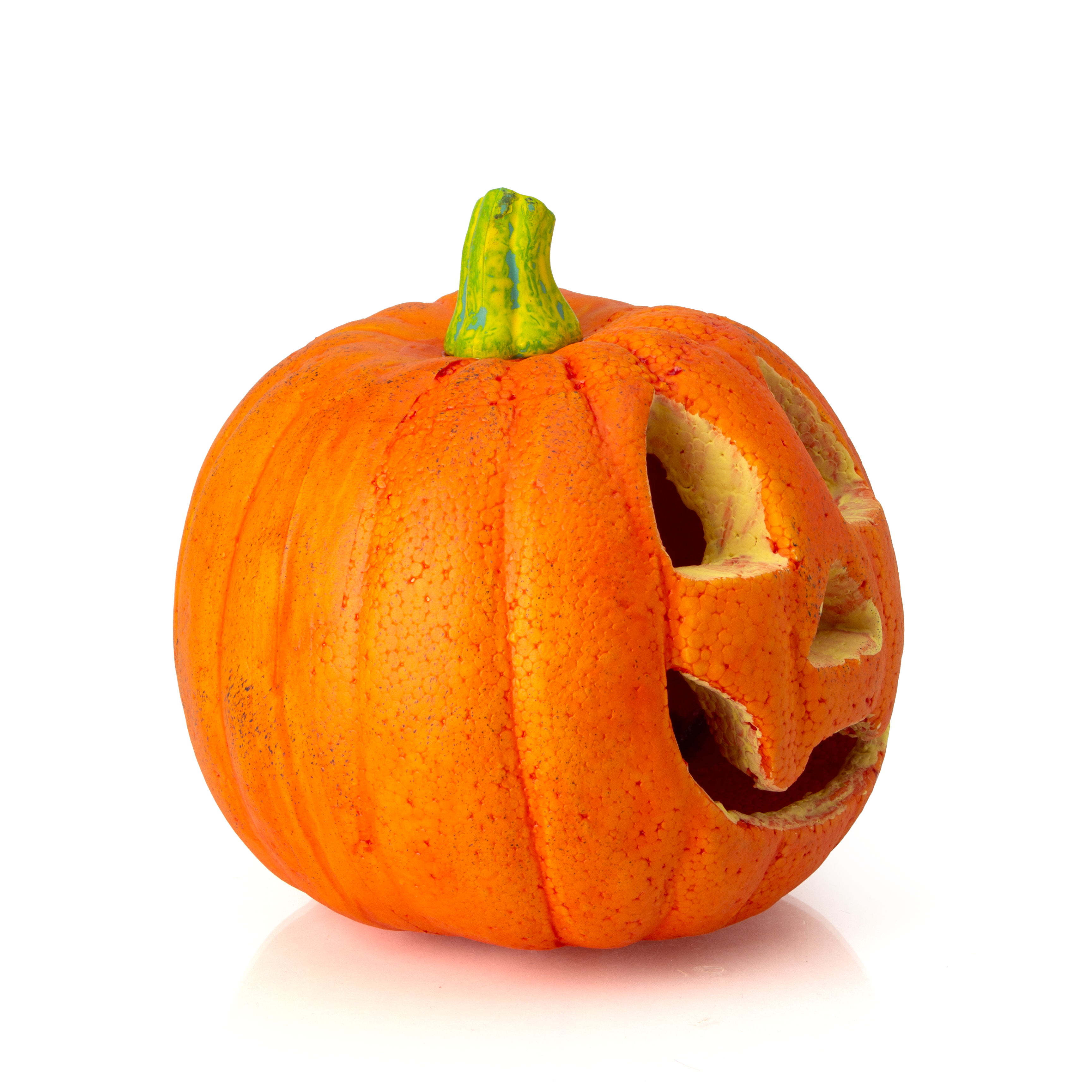 Halloween Pumpkin with Red LED Light 1pc