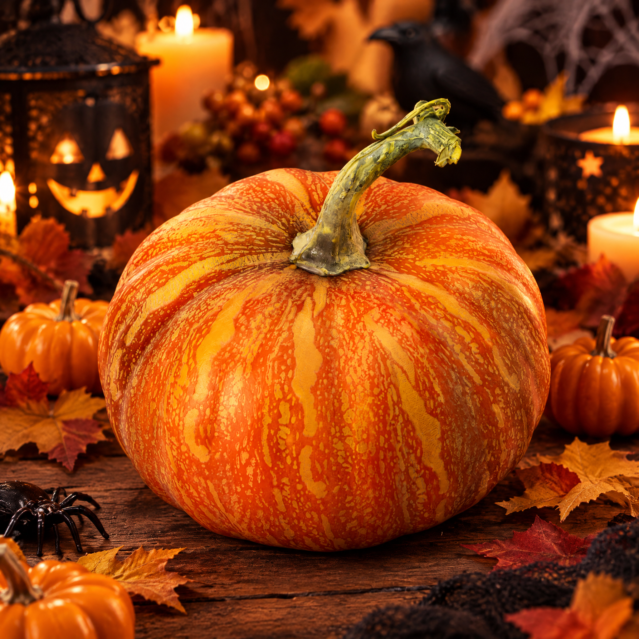 Artificial Pumpkin 5.31 X 5.3 X 14.92inch 1pc UB
