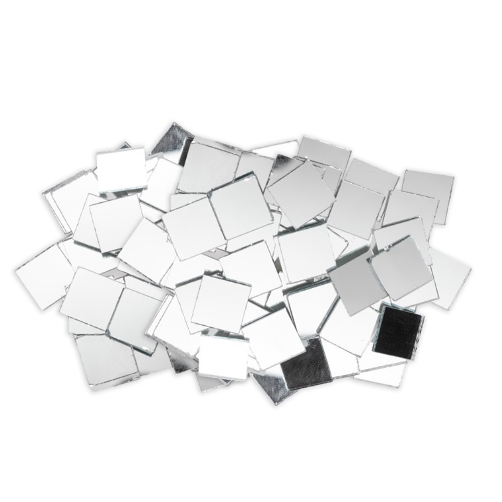 Cut Mirror Square 8mm &10mm Layer Pack 60gm