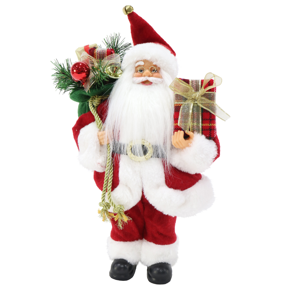 Santa Figurine - Assorted Design 30cm, 1pc