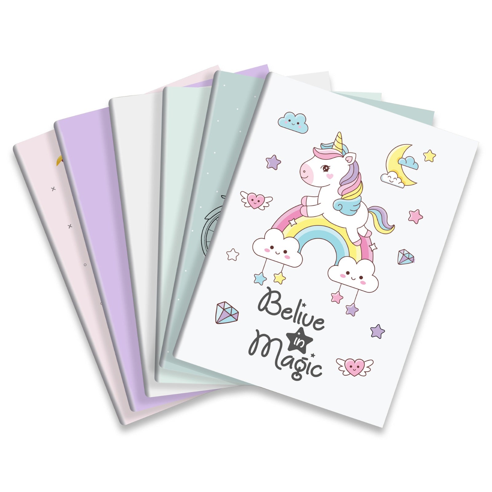 Believe In Magic Ruled Notebook A5 90Gsm 64Pages