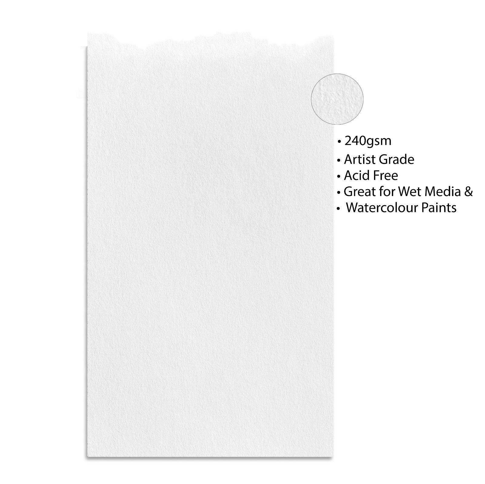 Premium Watercolour Paper 240Gsm A5 20 Sheets