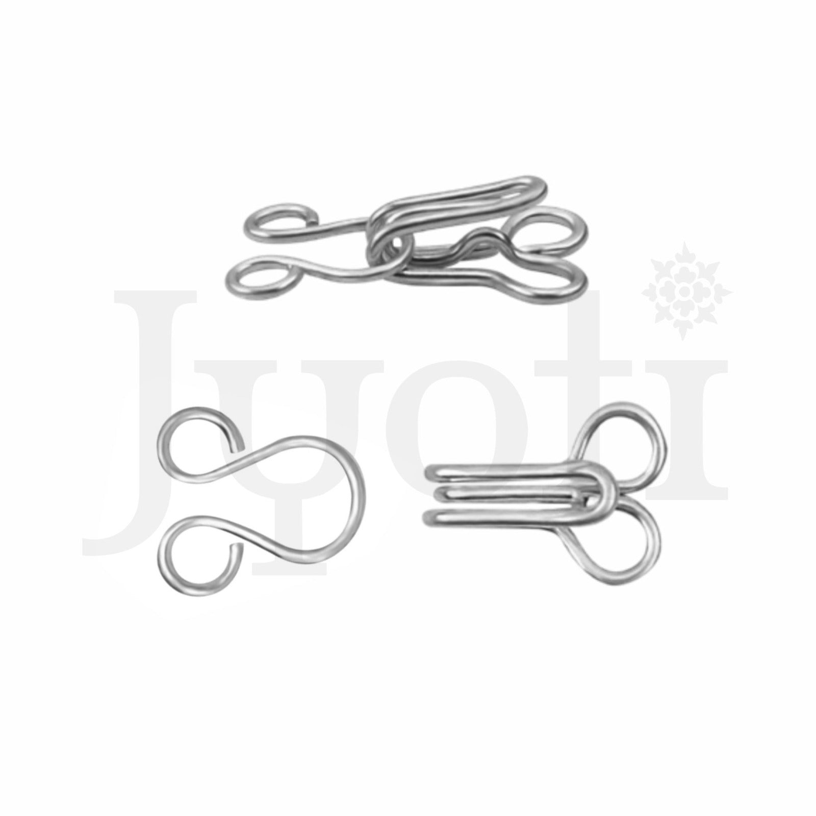 Dress Hook & Eye 3 Wire-Brass #34121 50Pc – Itsy Bitsy