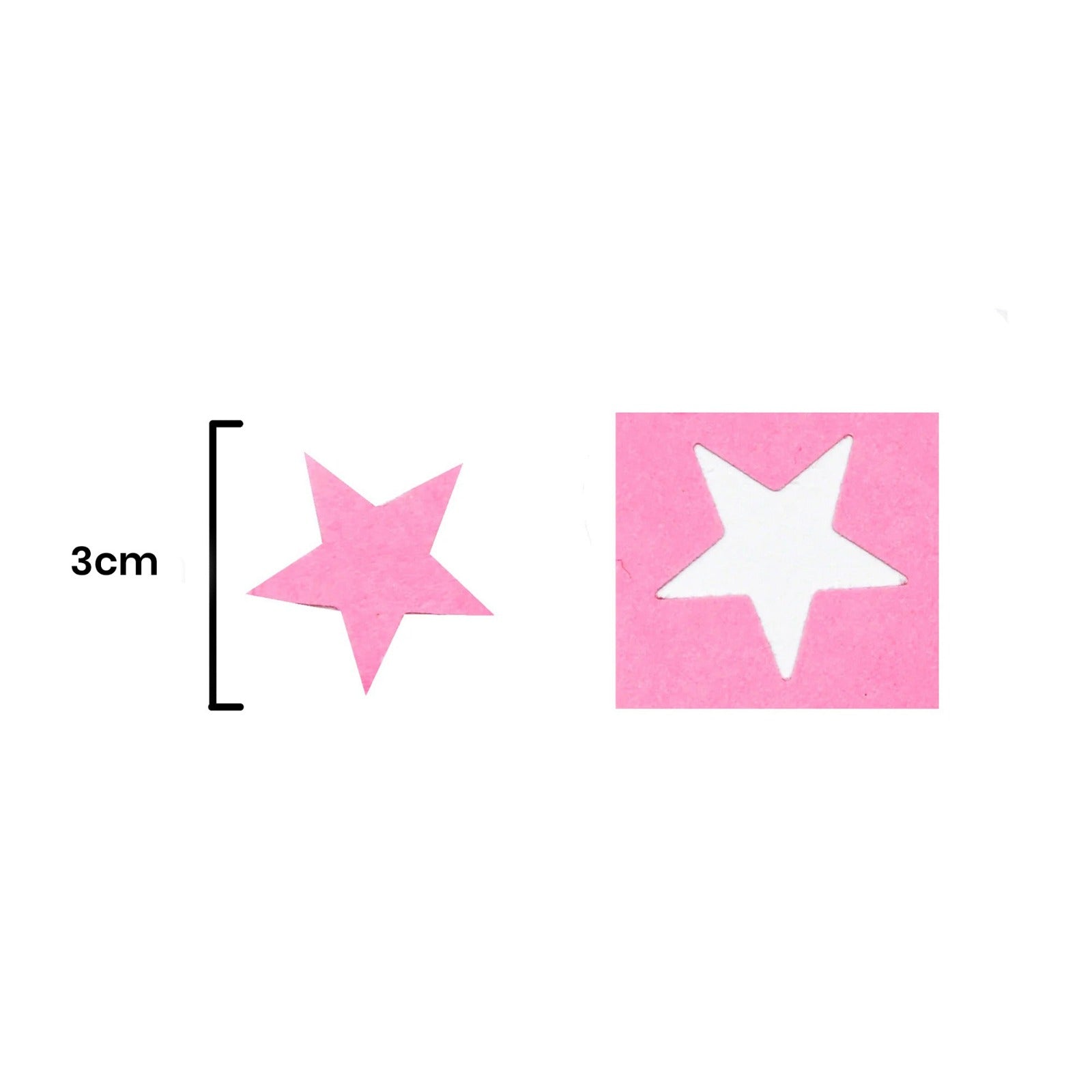 Craft Punch Cutting Size 1.5inch Star 1pc