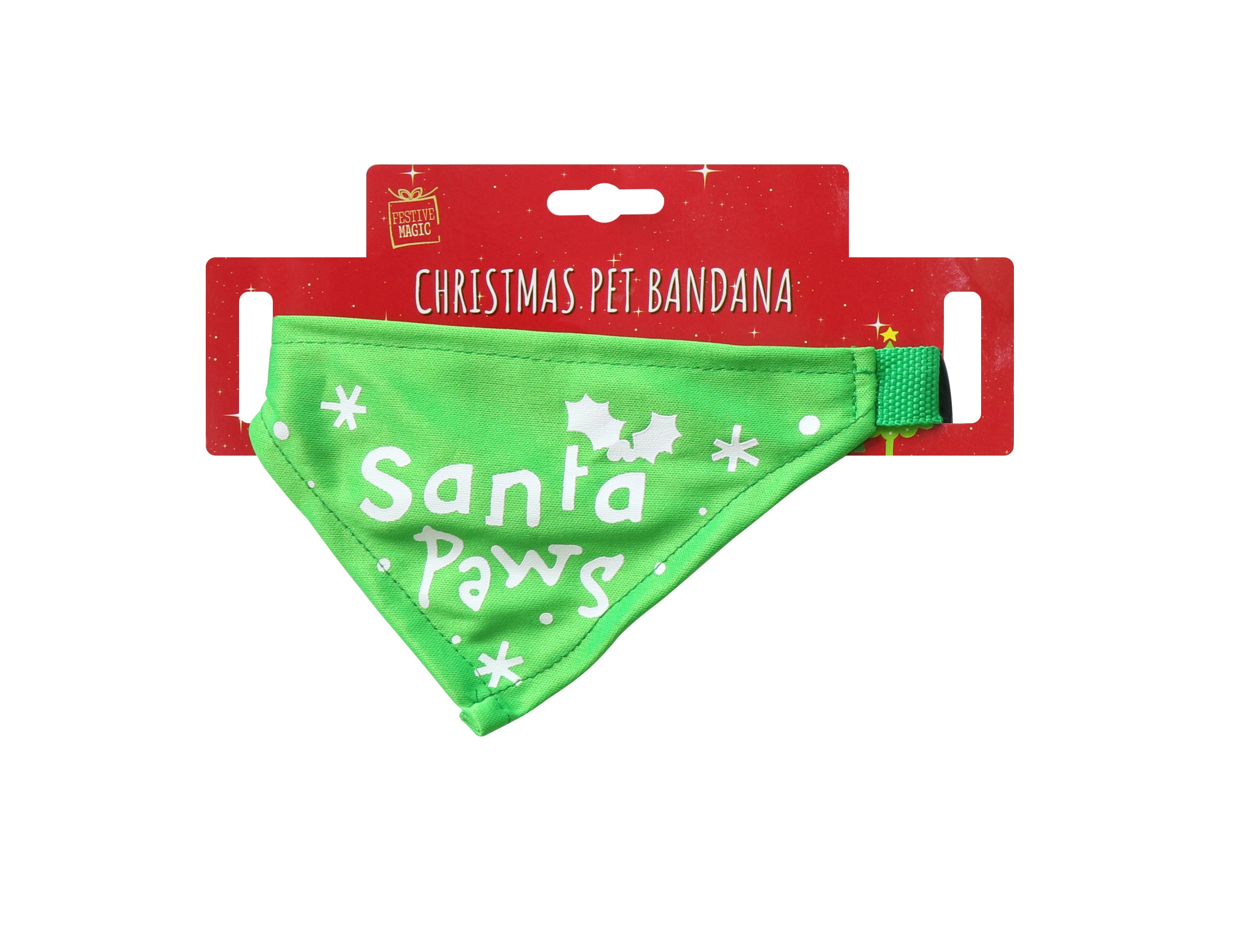 Xmas Pet Bandana Assorted 1pc