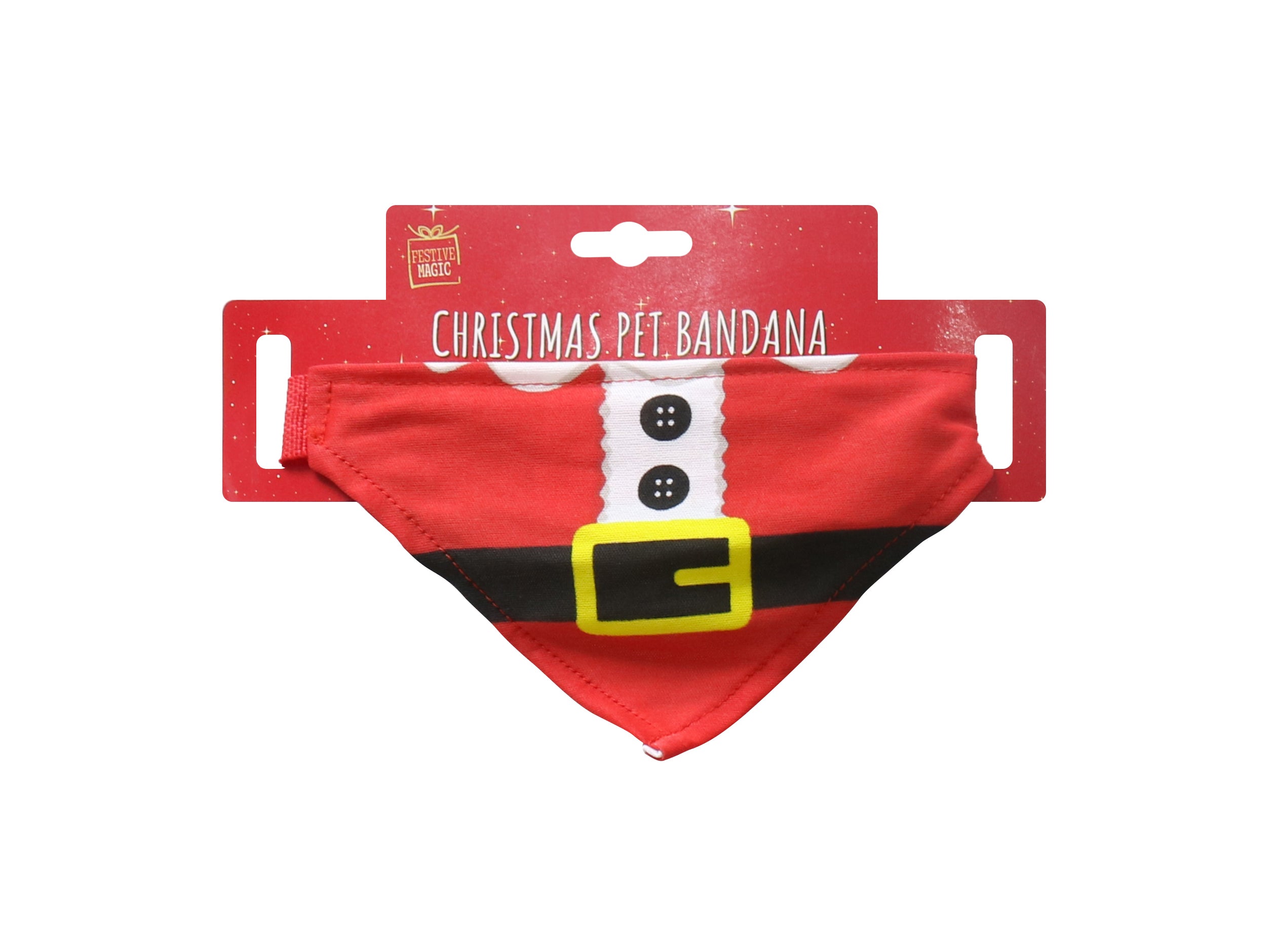 Xmas Pet Bandana Assorted 1pc
