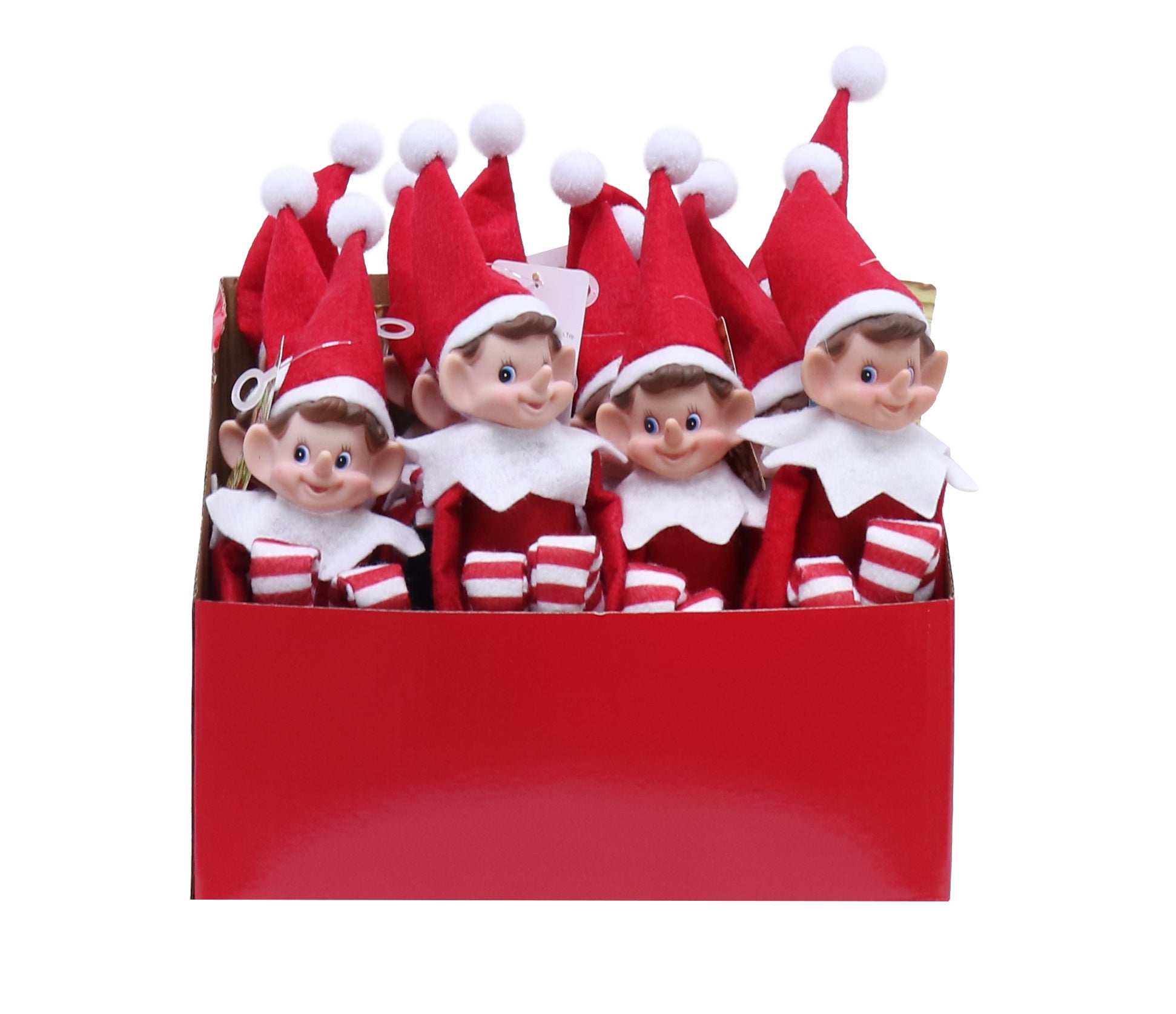 Christmas Shelf Sitting Elf 33Cm 1Pc