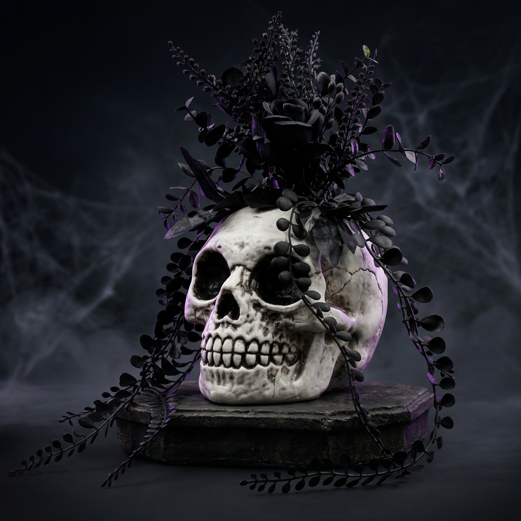 Skull Flower Pot
