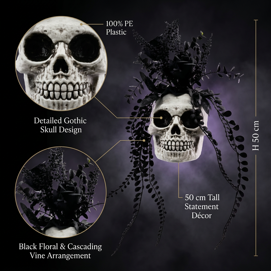 Skull Flower Pot
