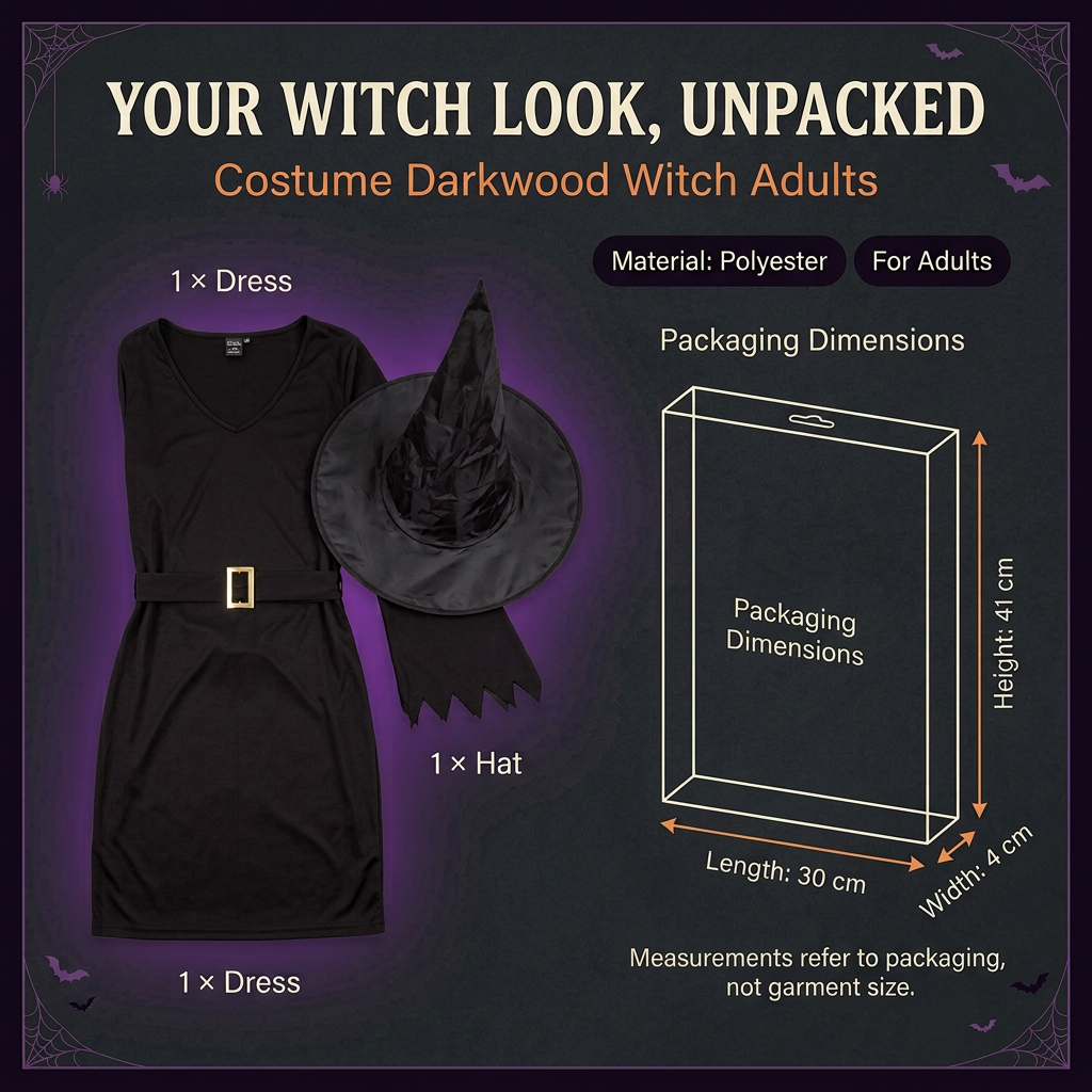 Costume Darkwood Witch Adults