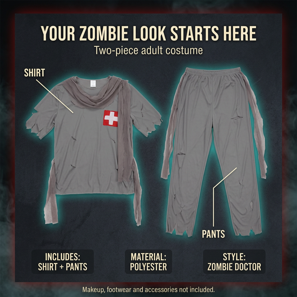 Costume Zombie Doctor Adults