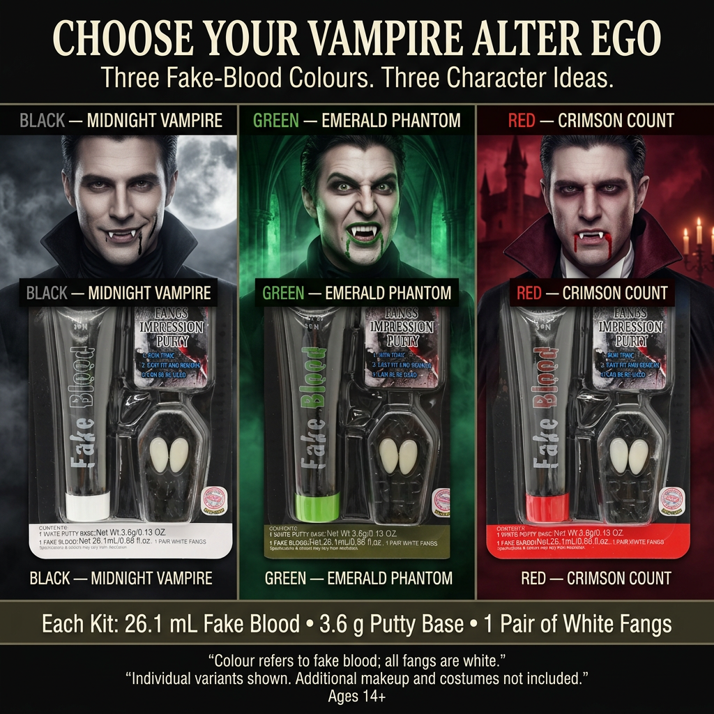 Blood and Vampire Teeth Assorted