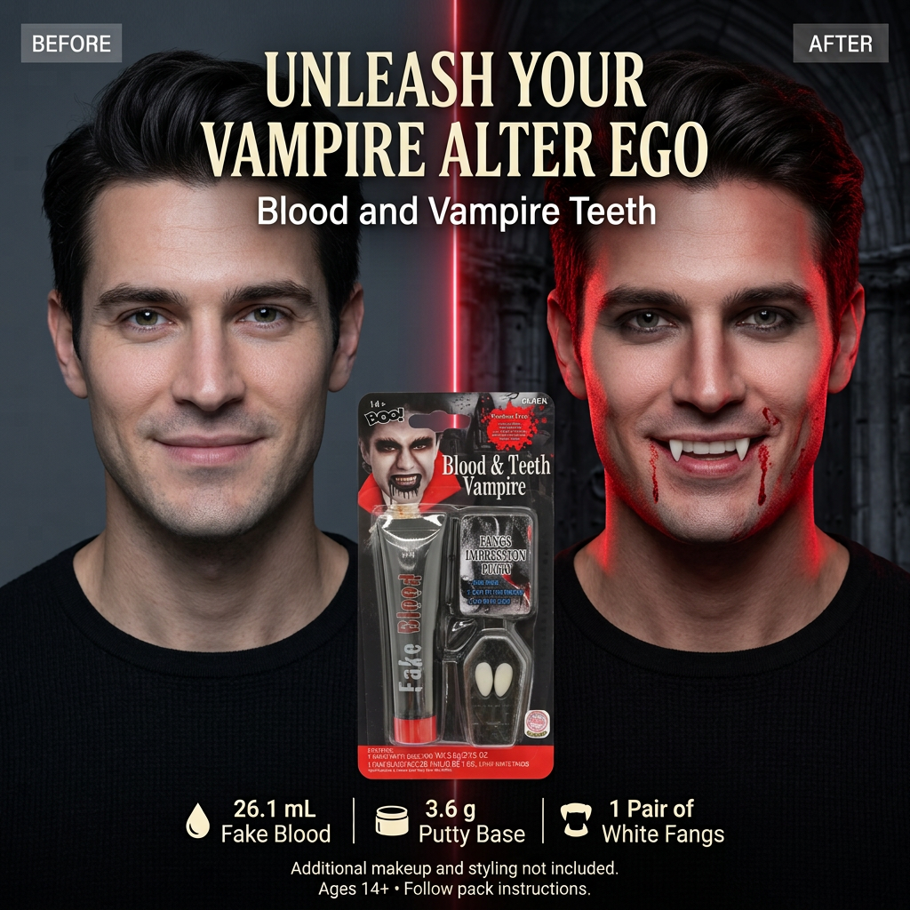 Blood and Vampire Teeth Assorted