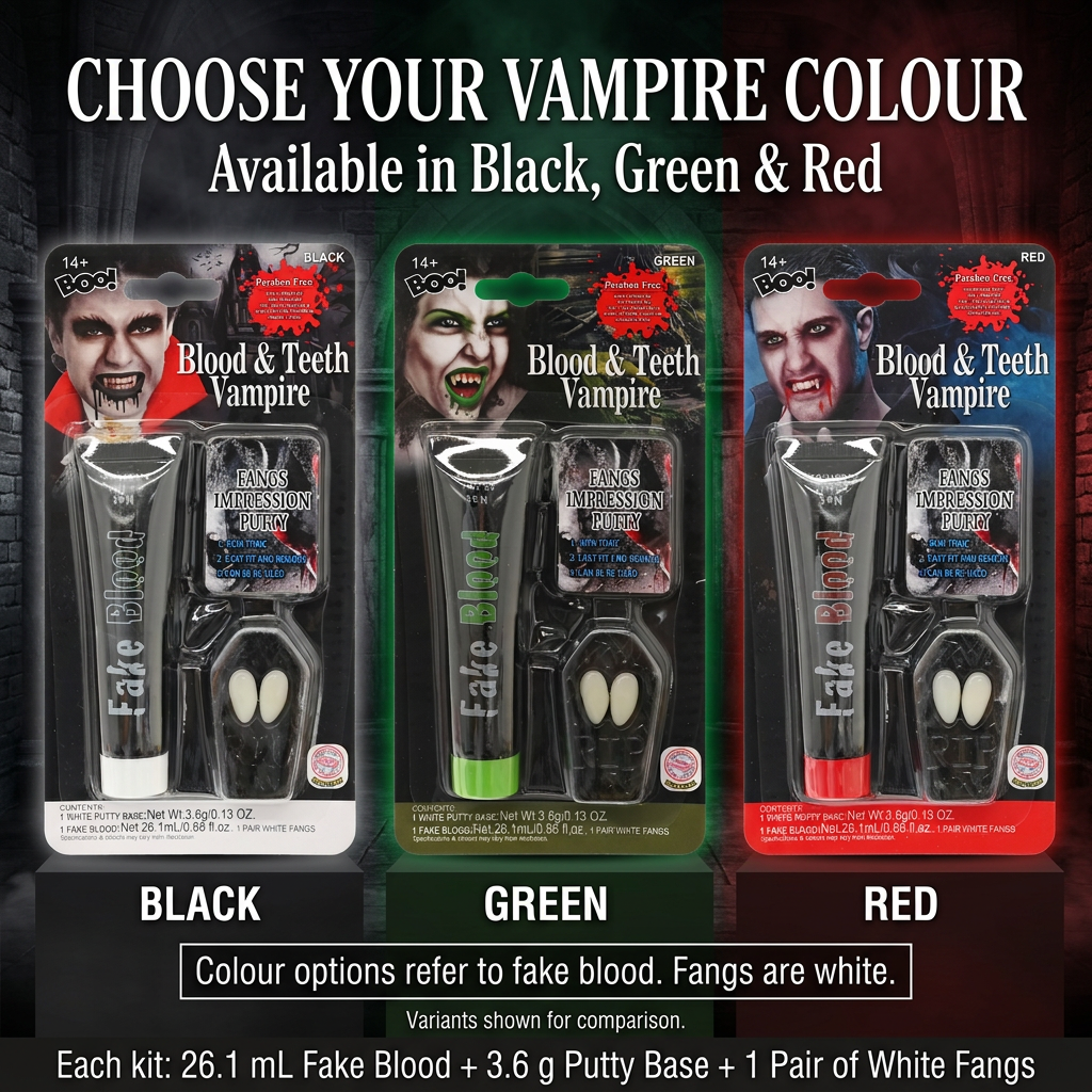 Blood and Vampire Teeth Assorted