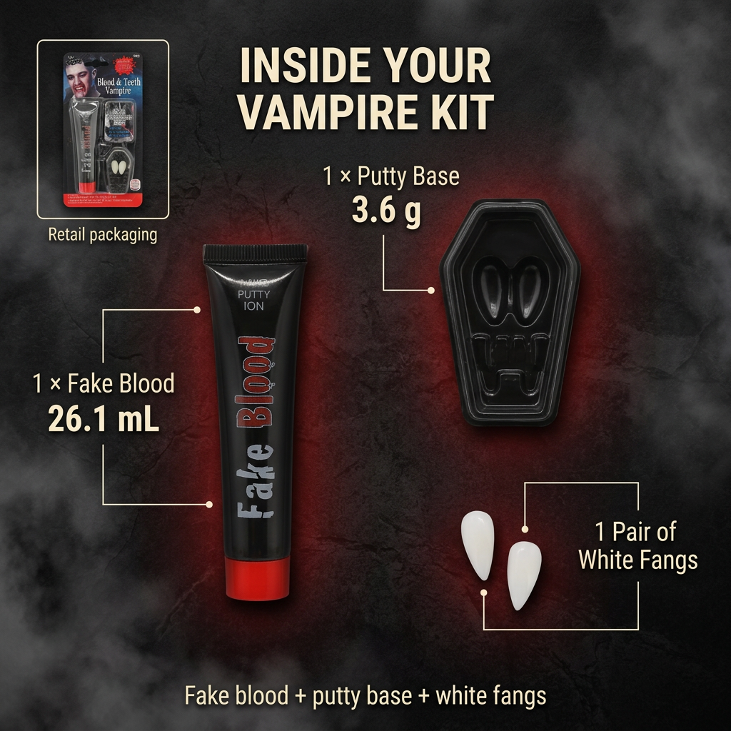 Blood and Vampire Teeth Assorted