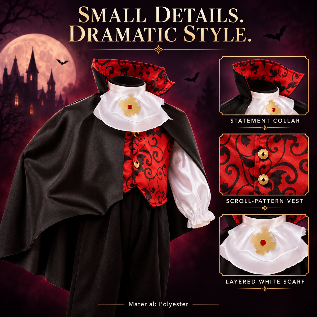 Costume Baby Vampire Toddlers