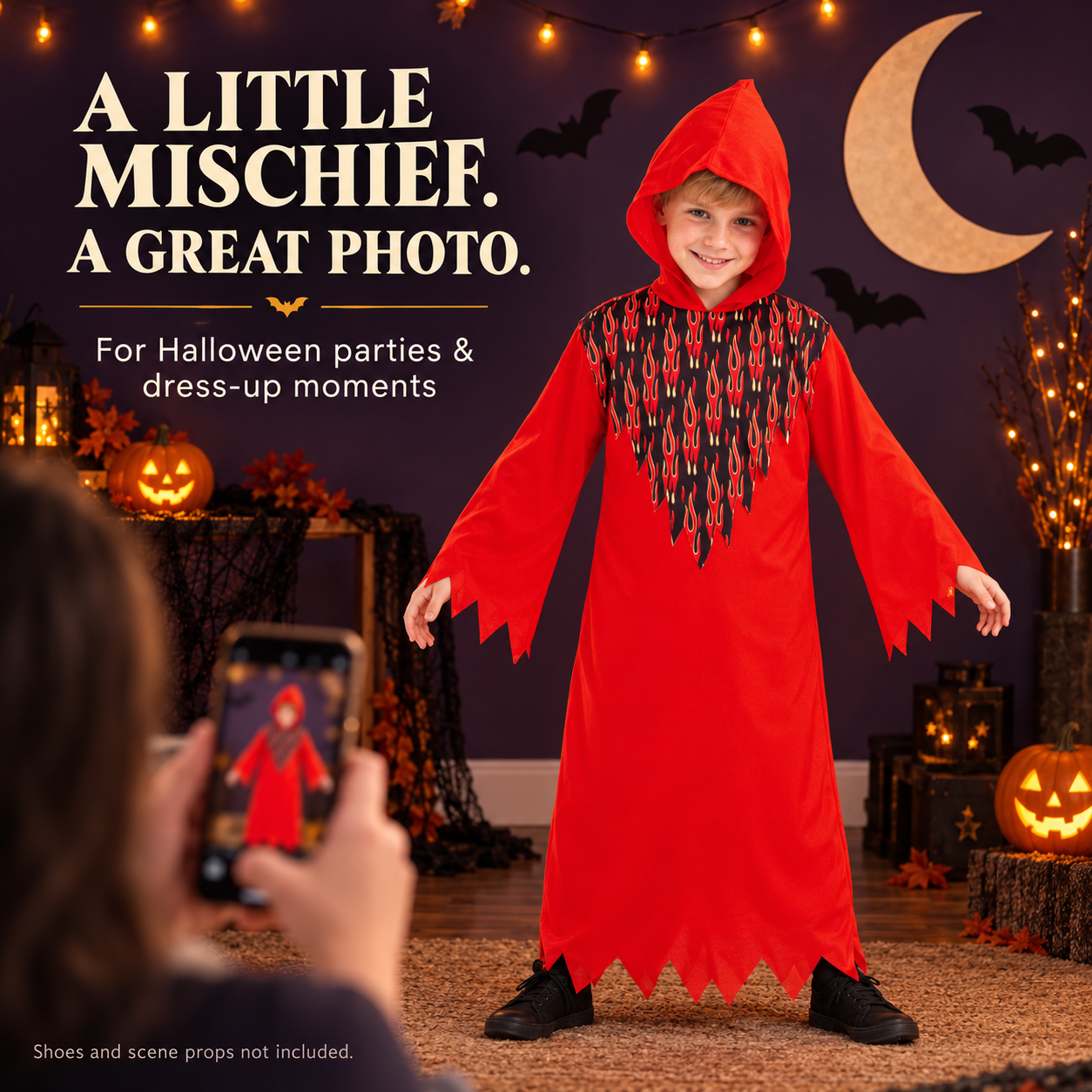 Costume Devil Robe Kids